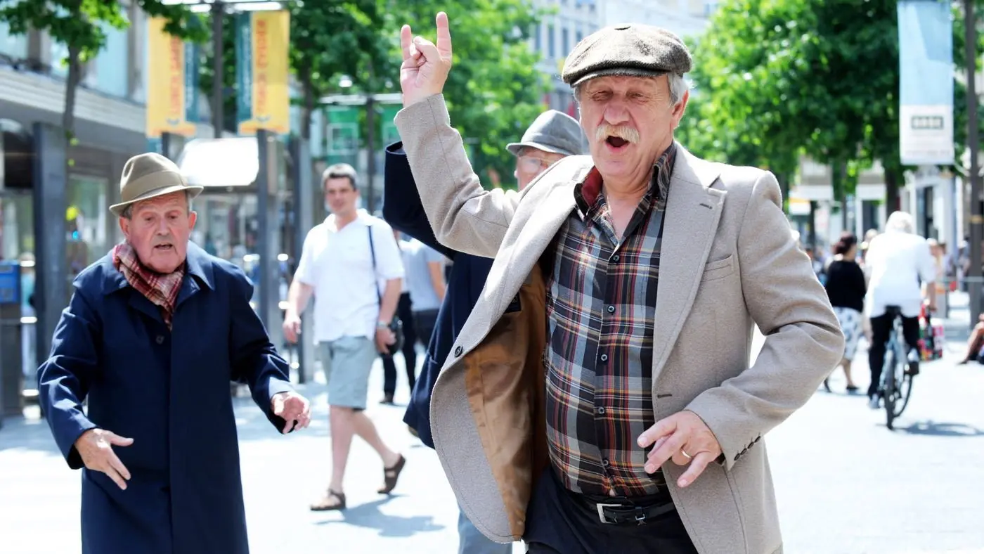 Benidorm Bastards backdrop