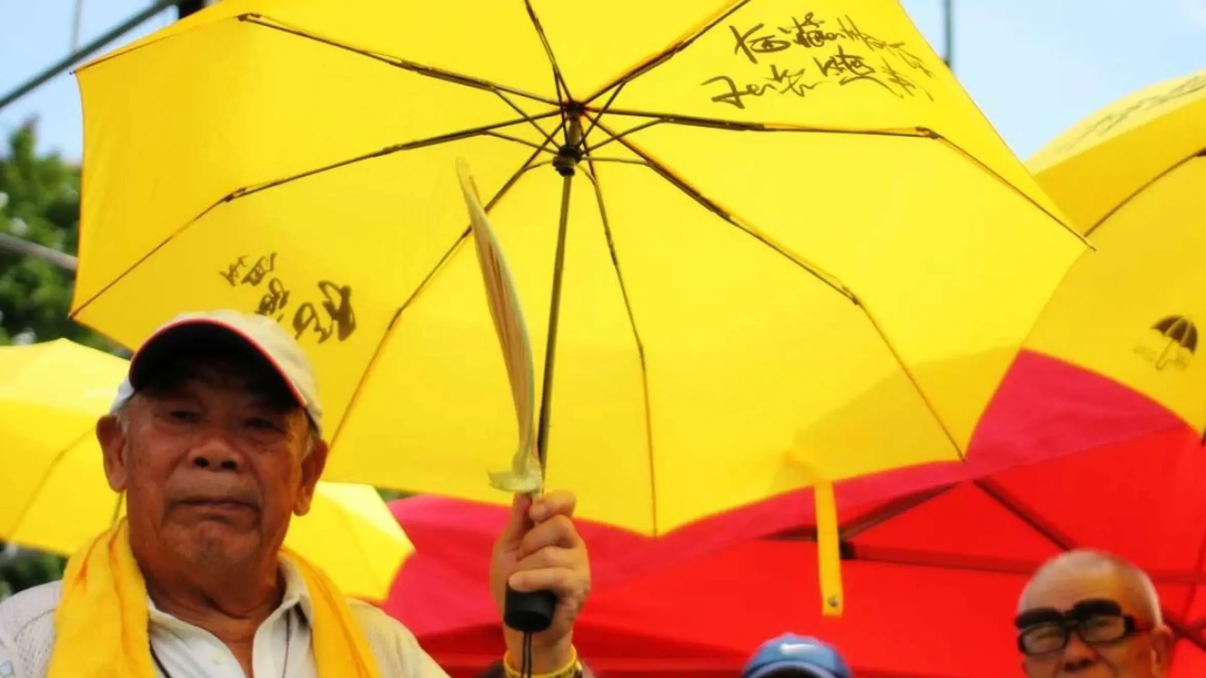 Raise The Umbrellas backdrop