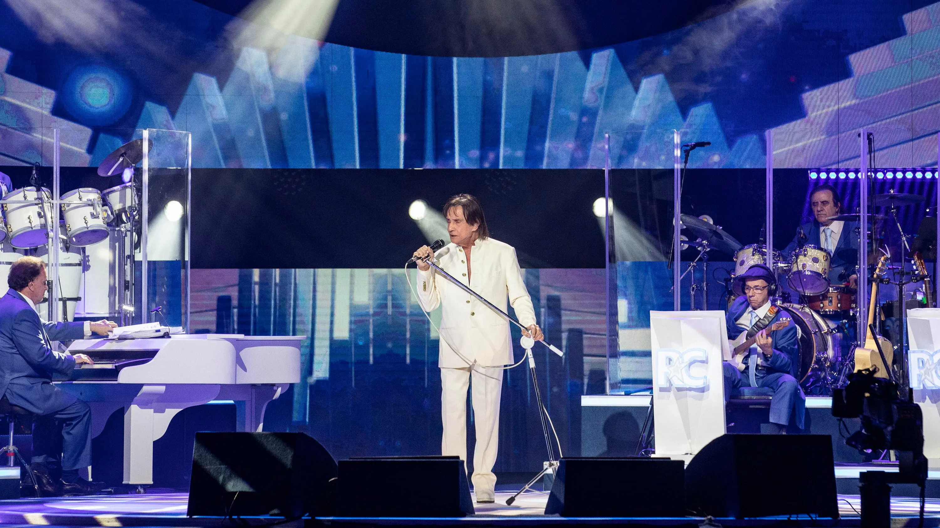 Especial Roberto Carlos backdrop