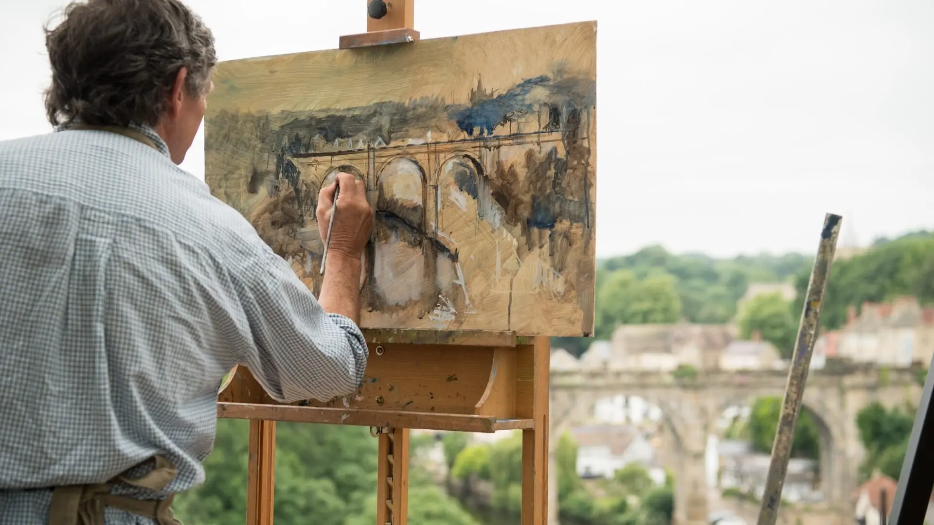 Landscape Artist of the Year backdrop