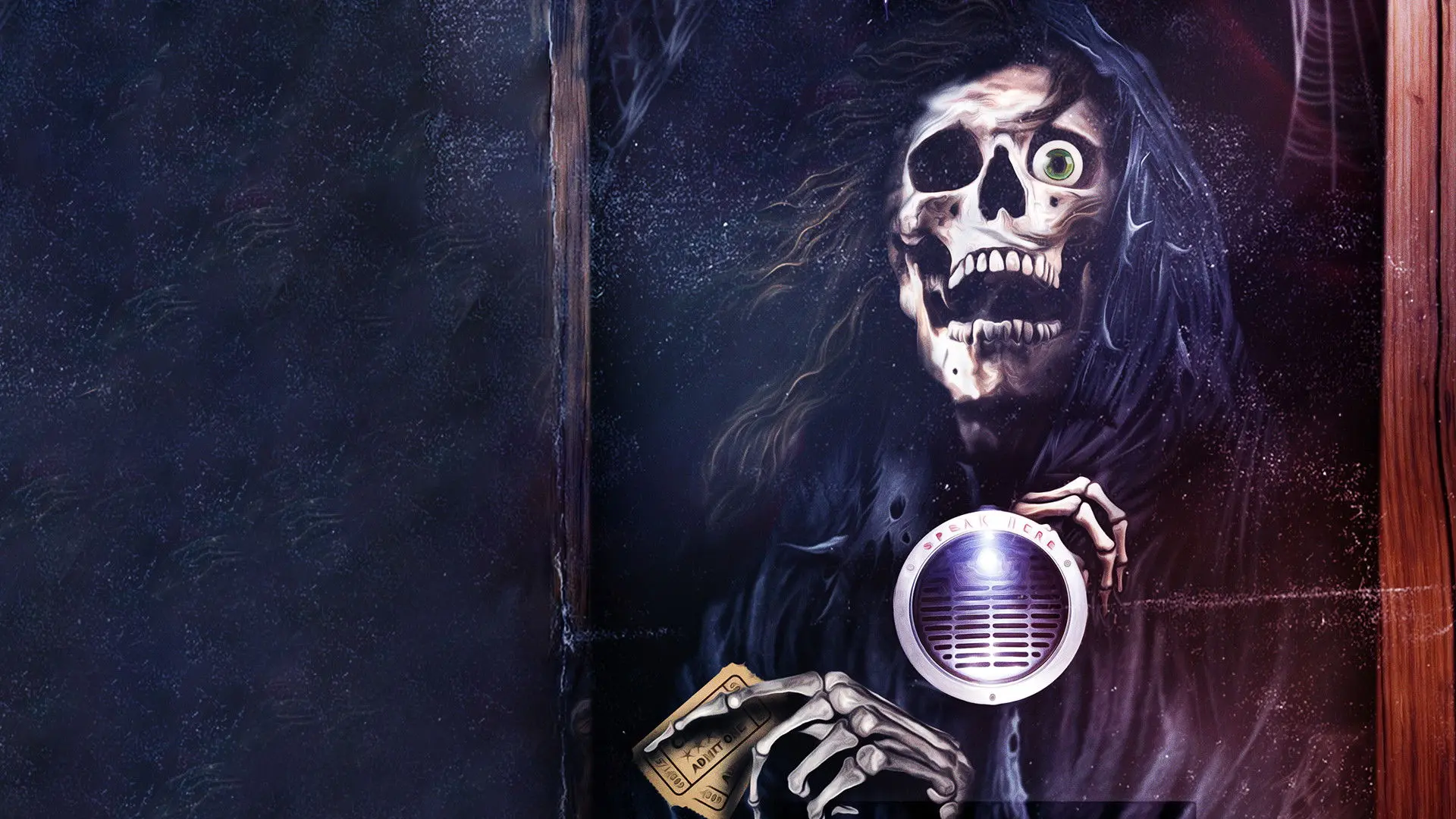 Stale Popcorn & Sticky Floors backdrop