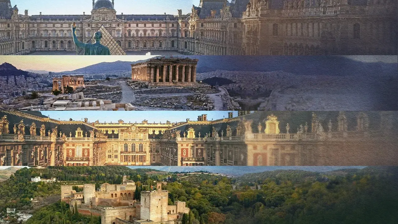 The Wonders of Europe backdrop