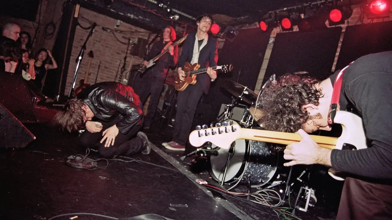 Meet Me in the Bathroom backdrop