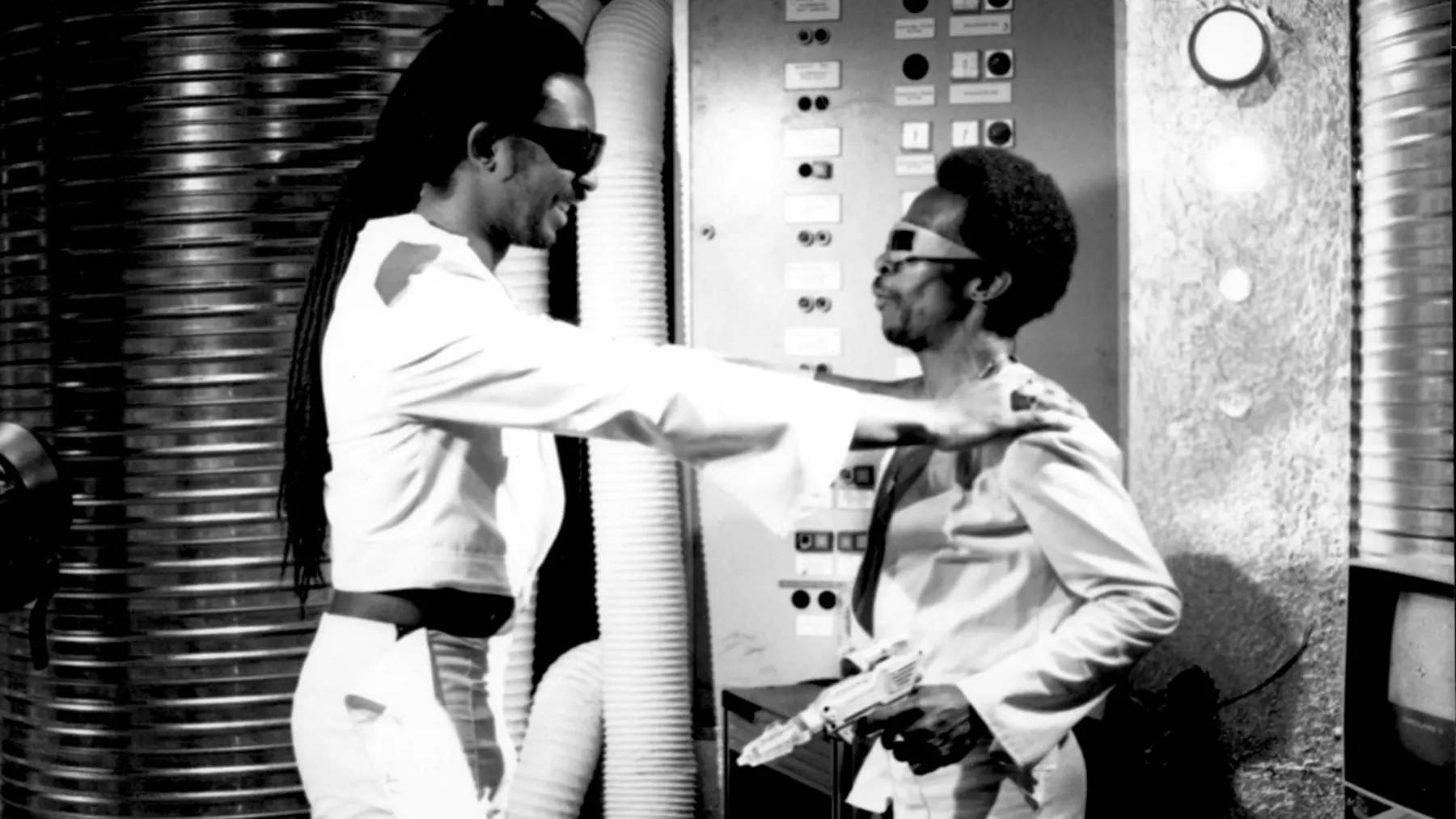 Gayniggers from Outer Space backdrop