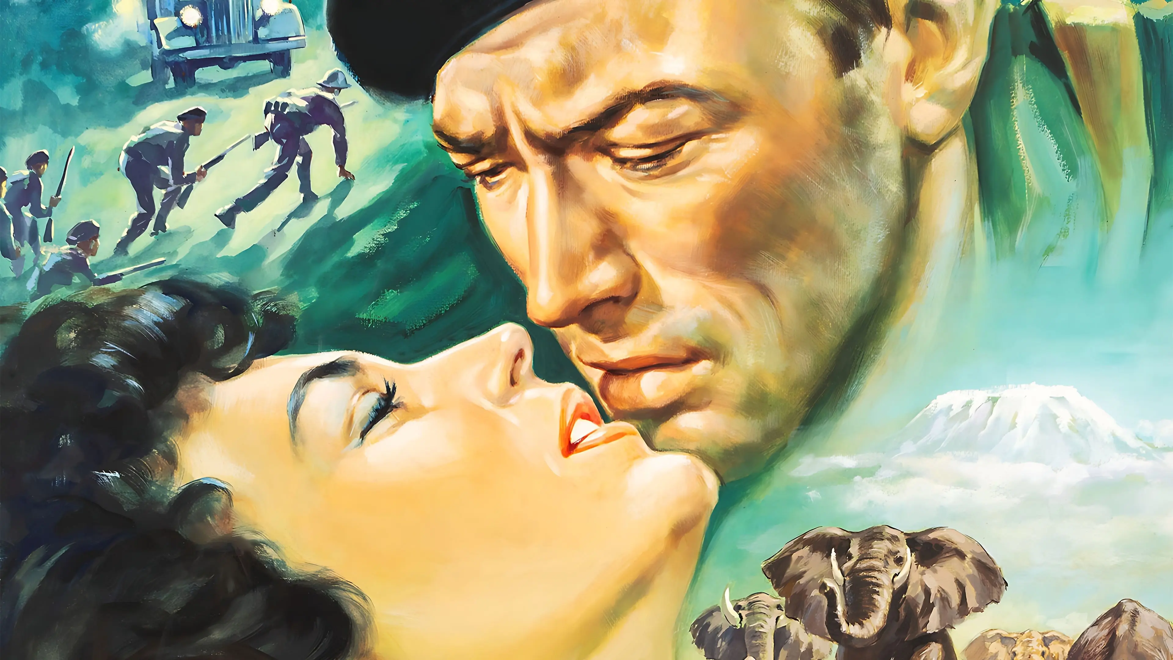 The Snows of Kilimanjaro backdrop