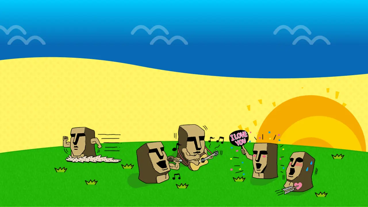 Odoru Mowai-kun backdrop