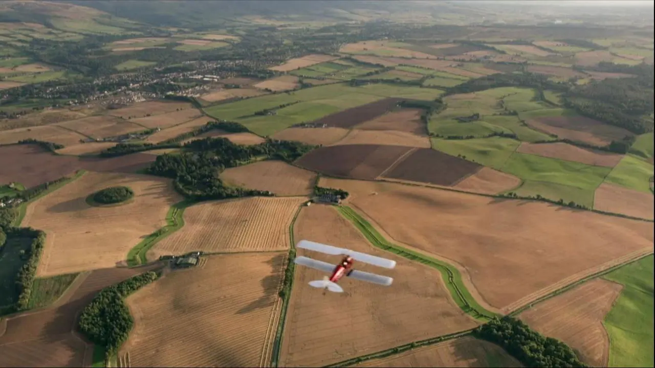 Scotland from the Sky backdrop