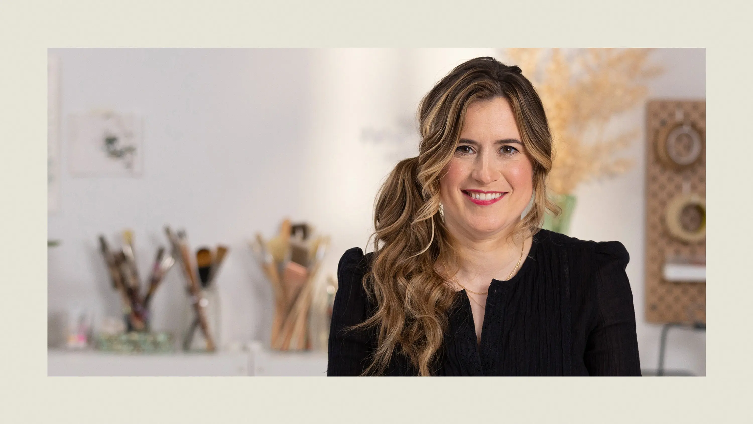 Magnolia Workshops: Basics Of Painting: Watercolor backdrop