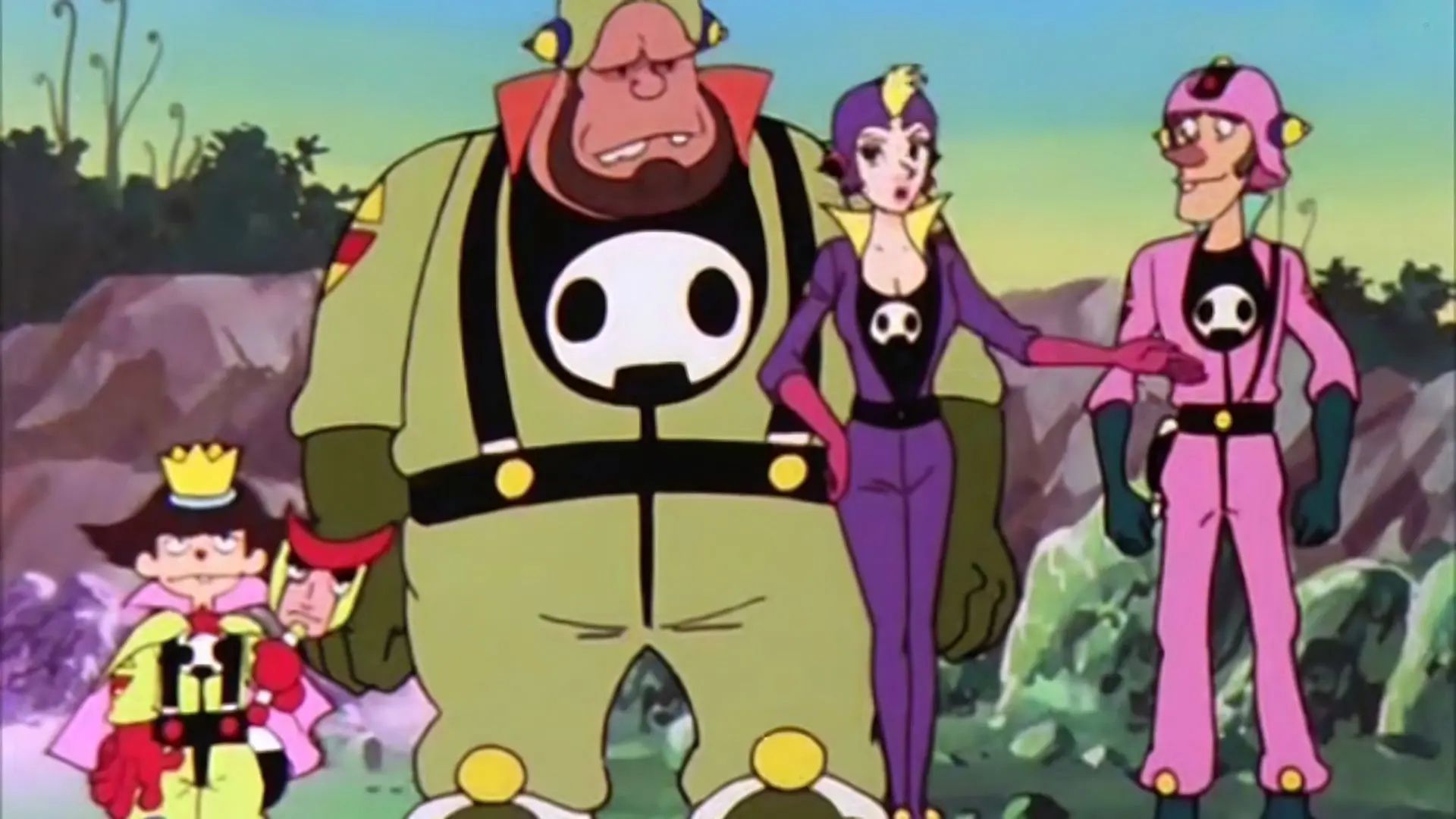 Time Bokan Series: Yattodetaman backdrop