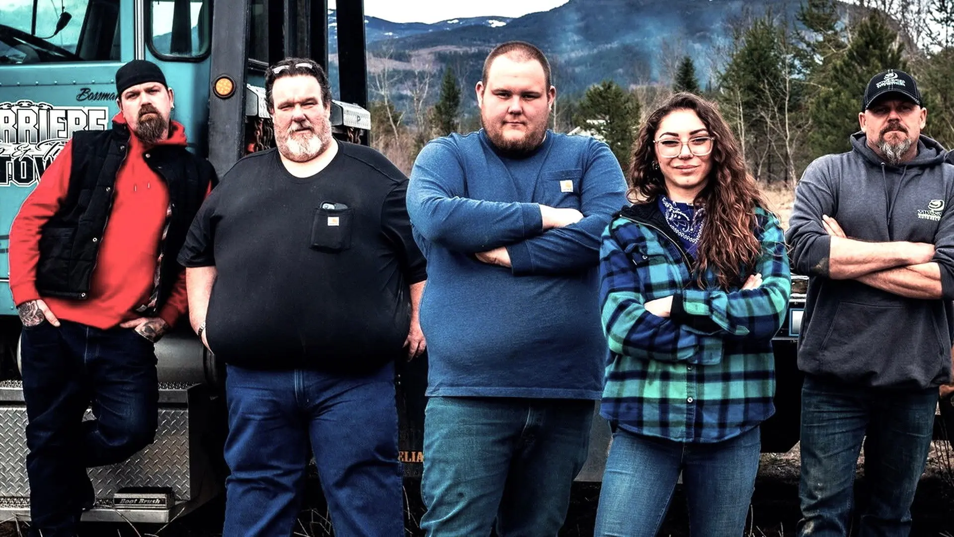 Backroad Truckers backdrop