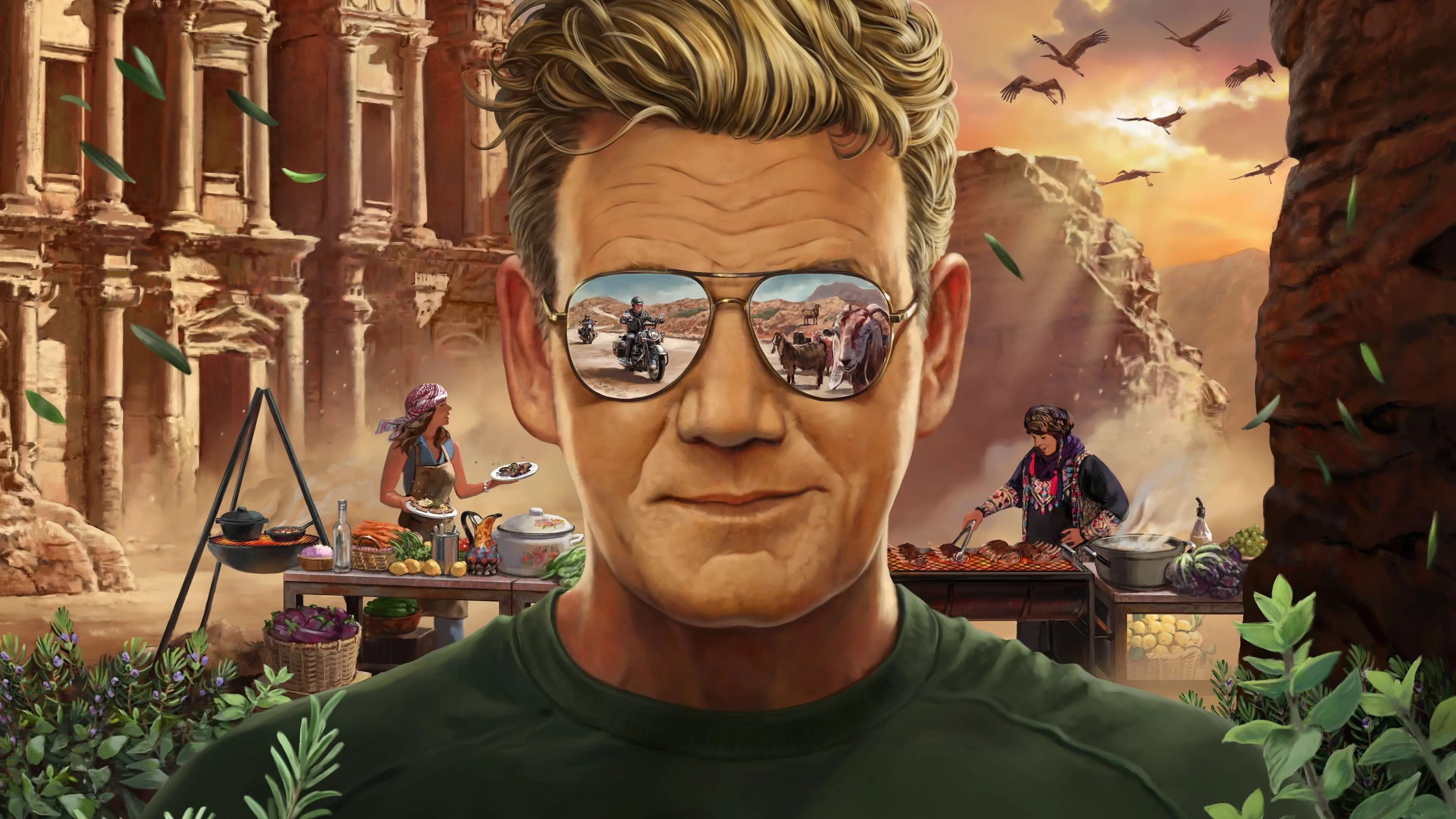 Gordon Ramsay: Uncharted backdrop