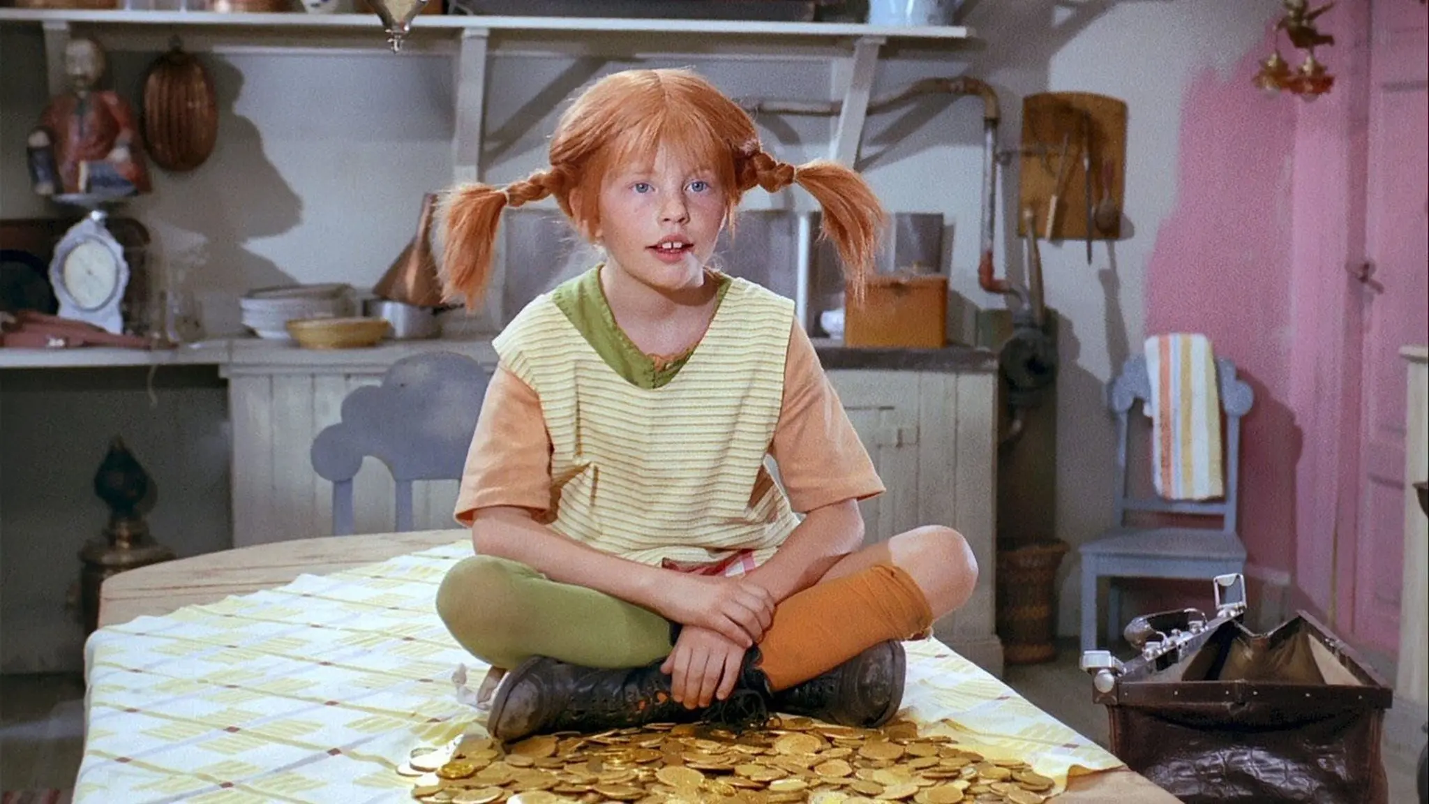 Pippi Longstocking backdrop