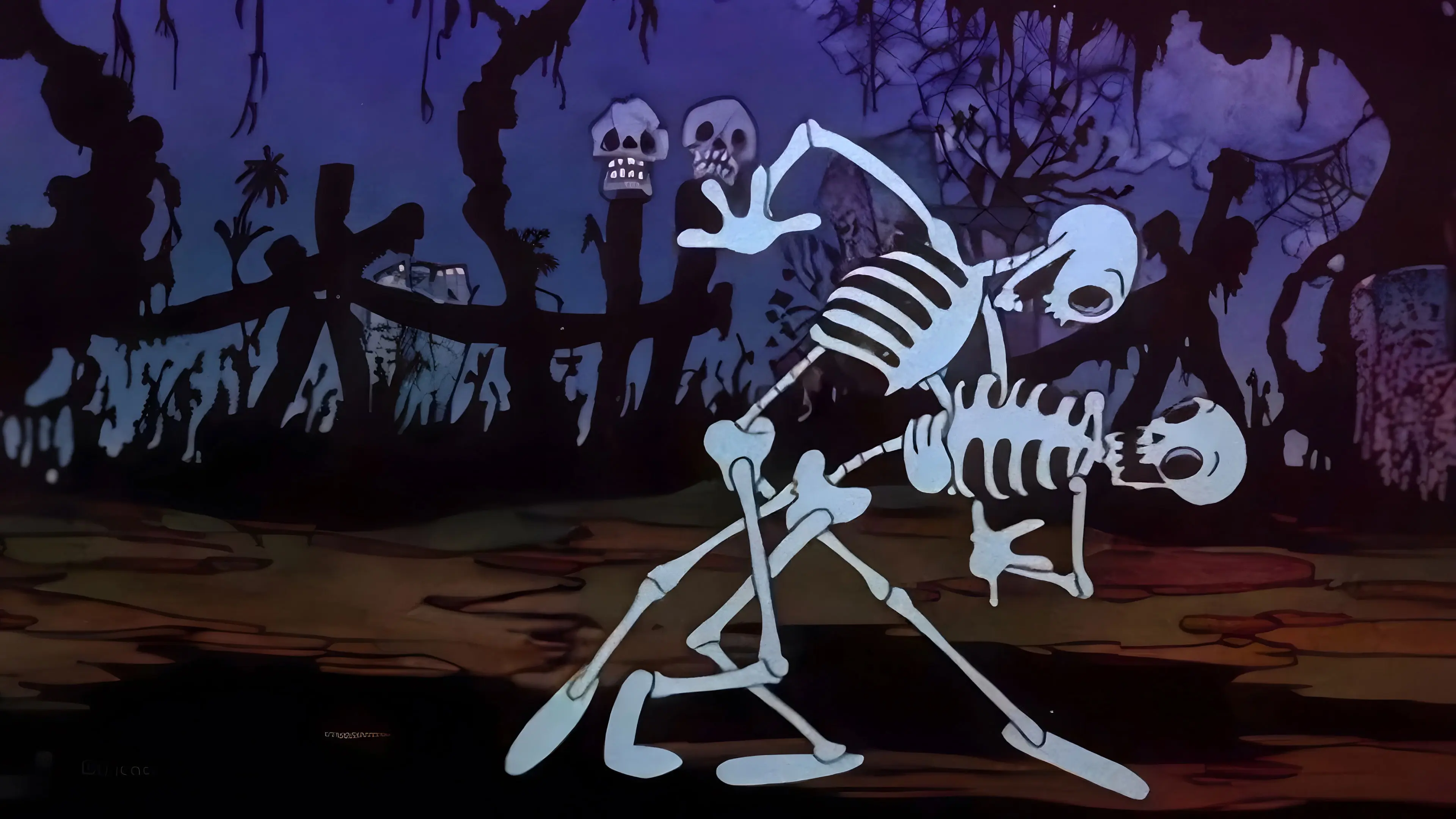 Skeleton Frolic backdrop