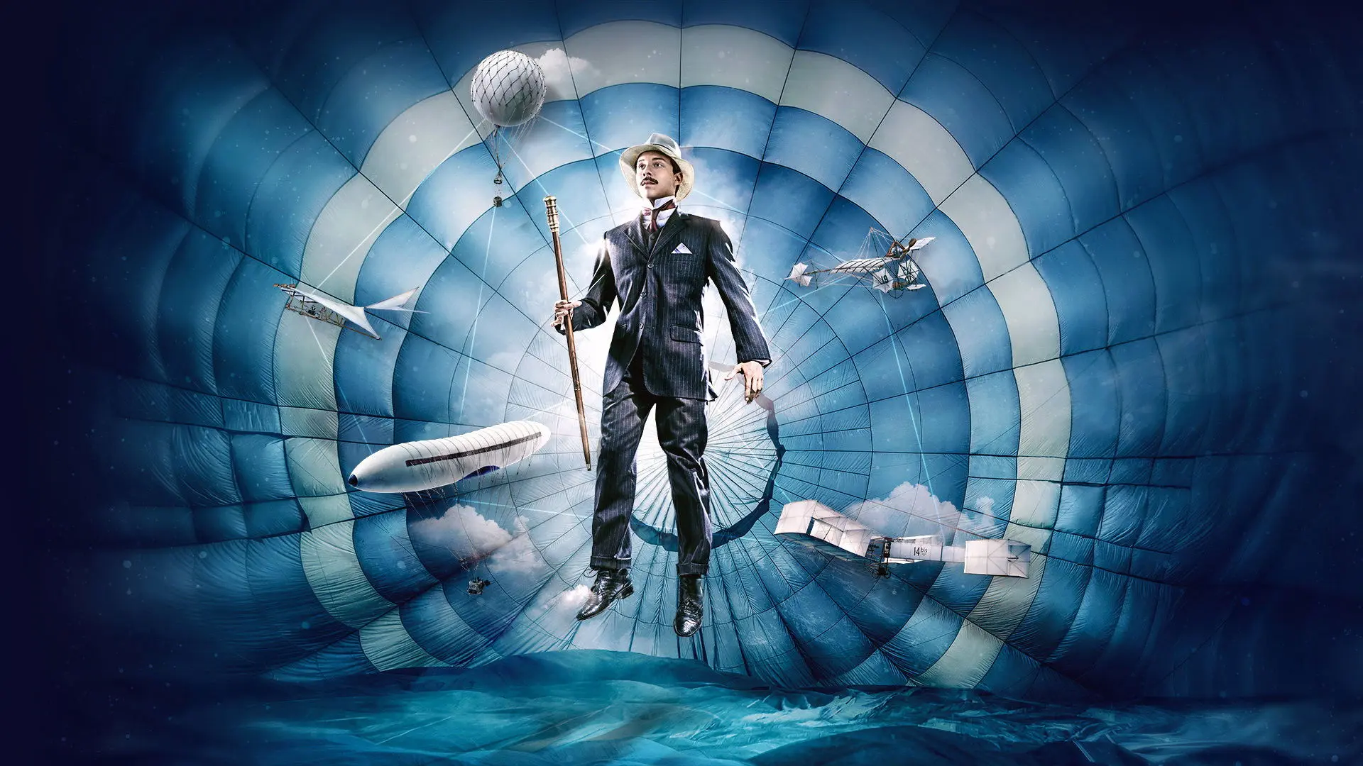 Santos Dumont backdrop