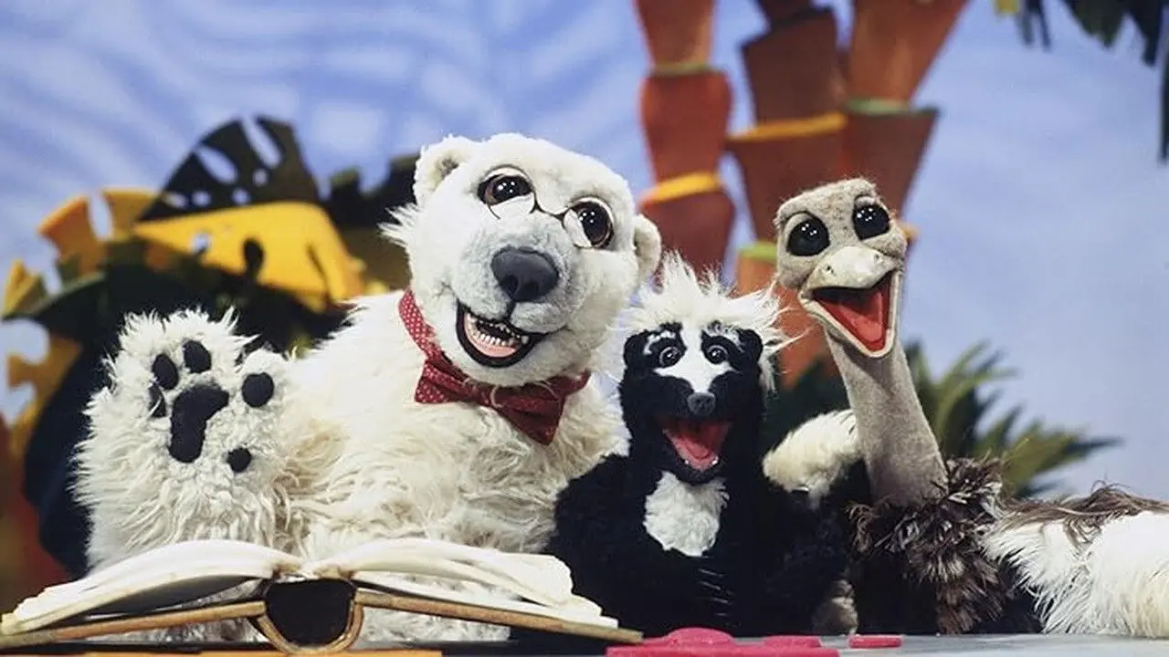 Jim Henson's Animal Show with Stinky and Jake backdrop