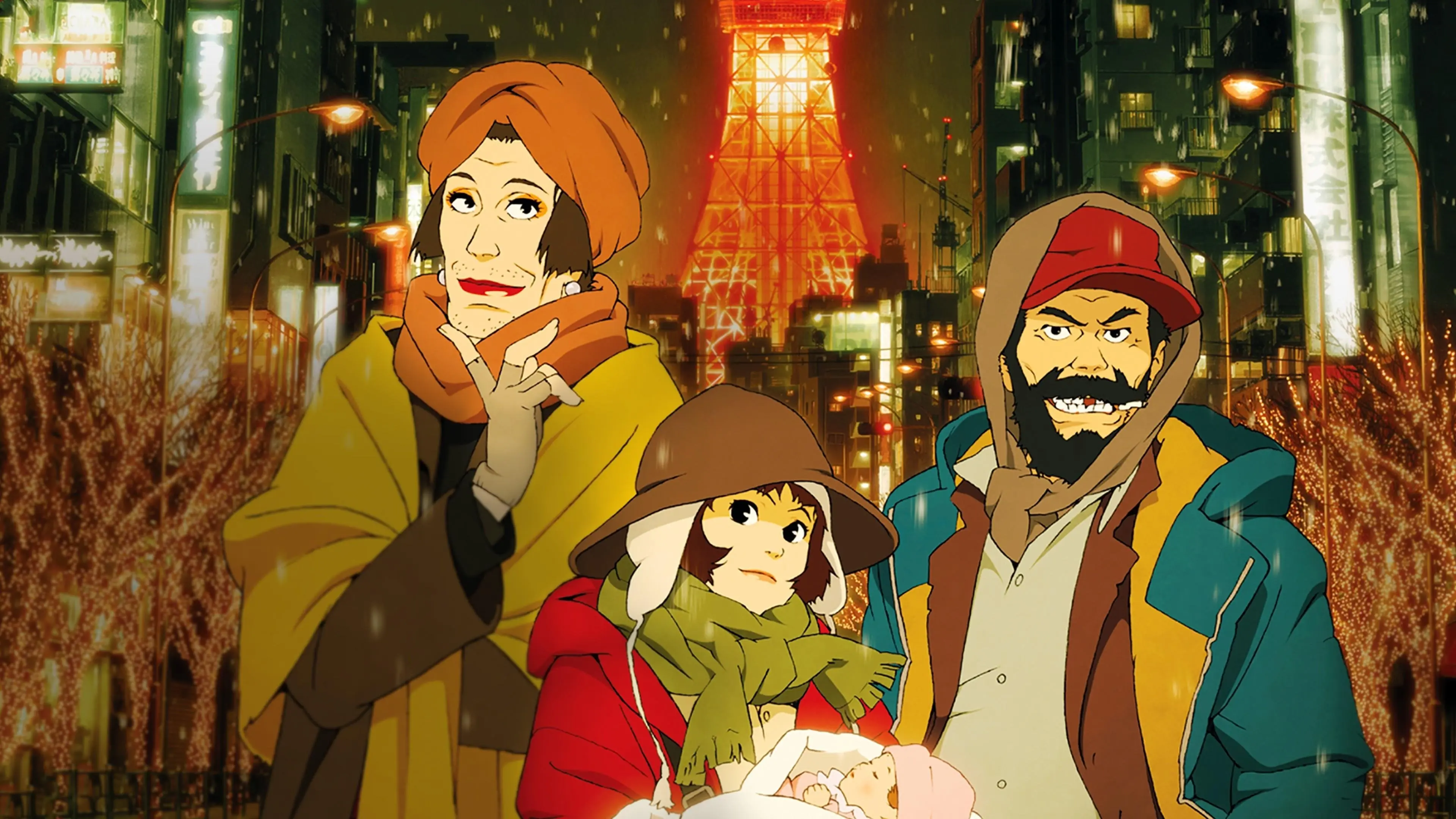 Tokyo Godfathers backdrop