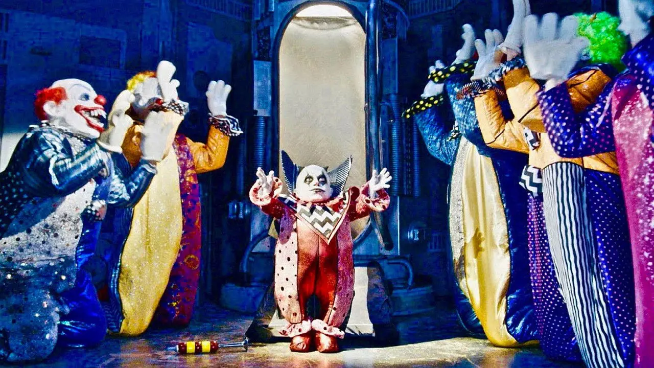 Aliens, Clowns & Geeks backdrop