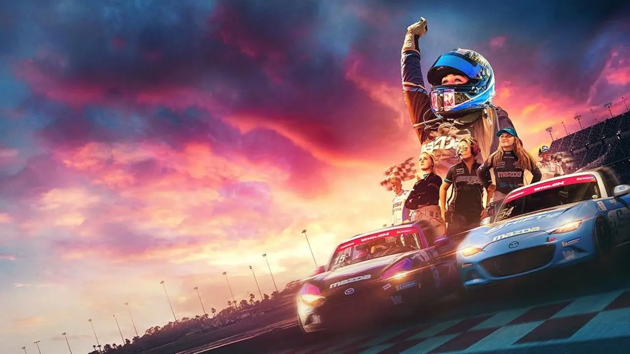 First to the Finish backdrop