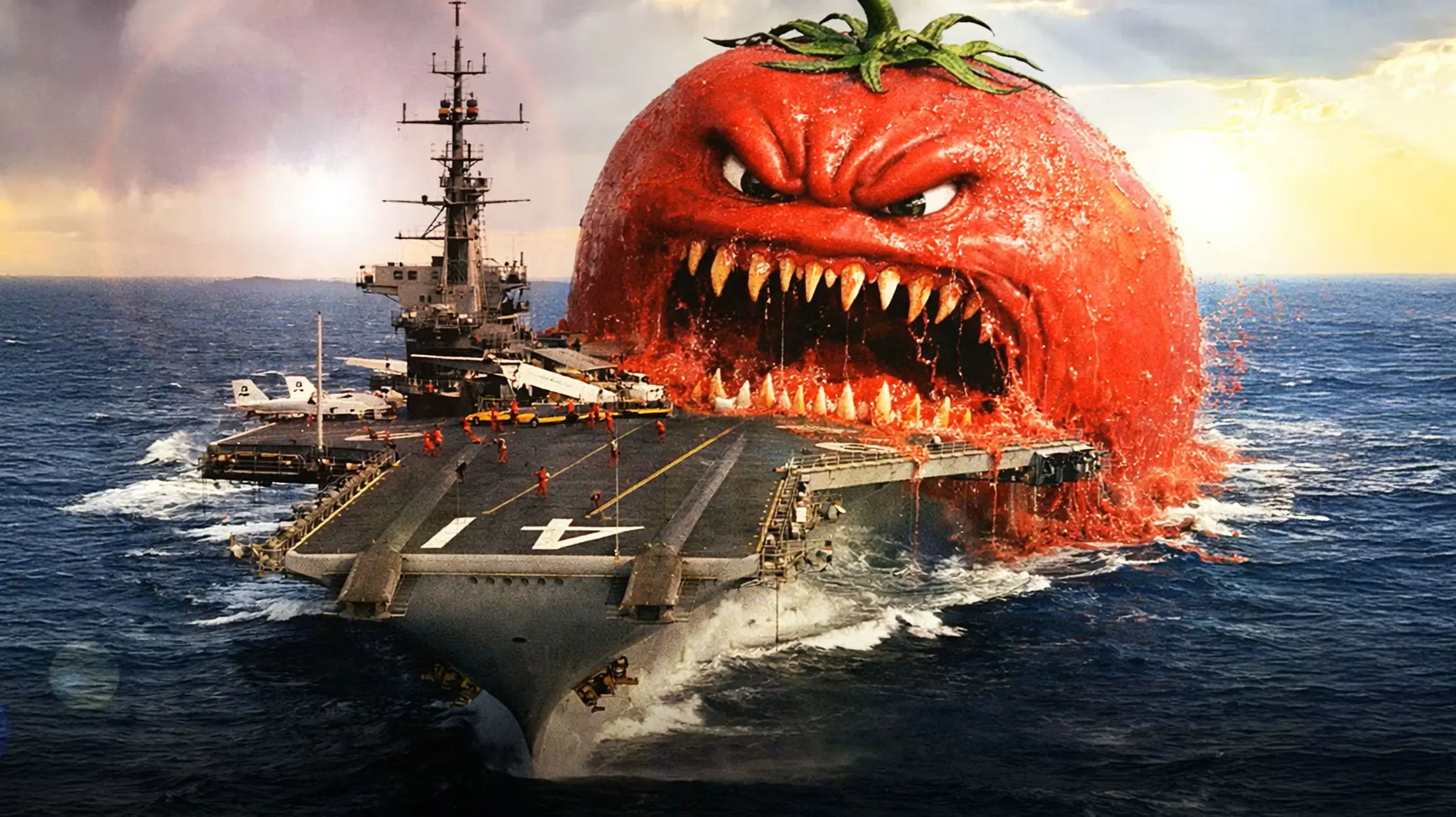 Attack of the Killer Tomatoes: Organic Intelligence backdrop