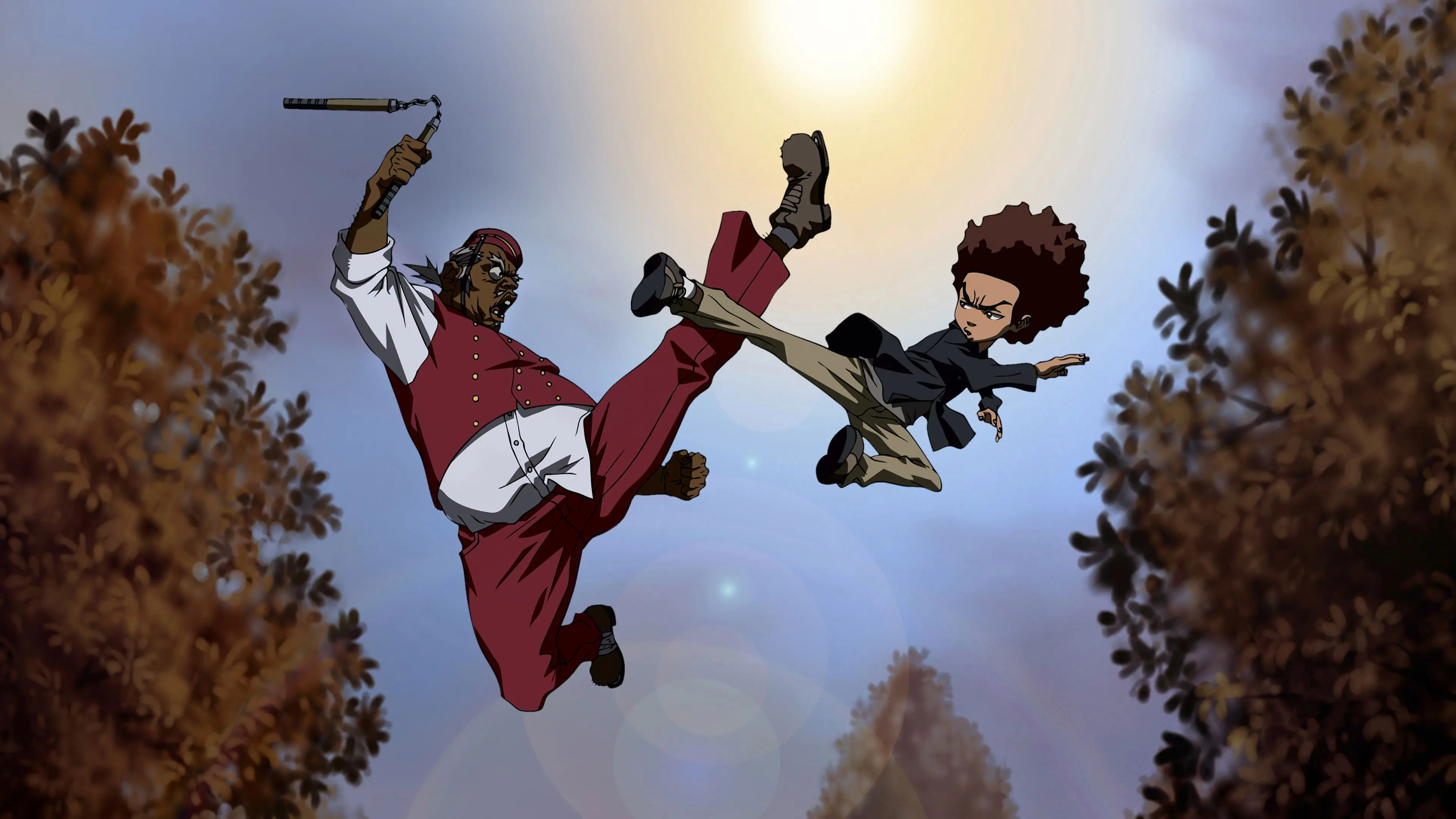 The Boondocks backdrop