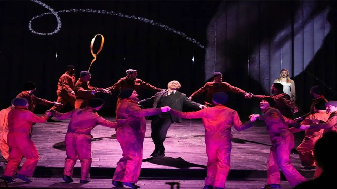 The Metropolitan Opera: The Magic Flute backdrop