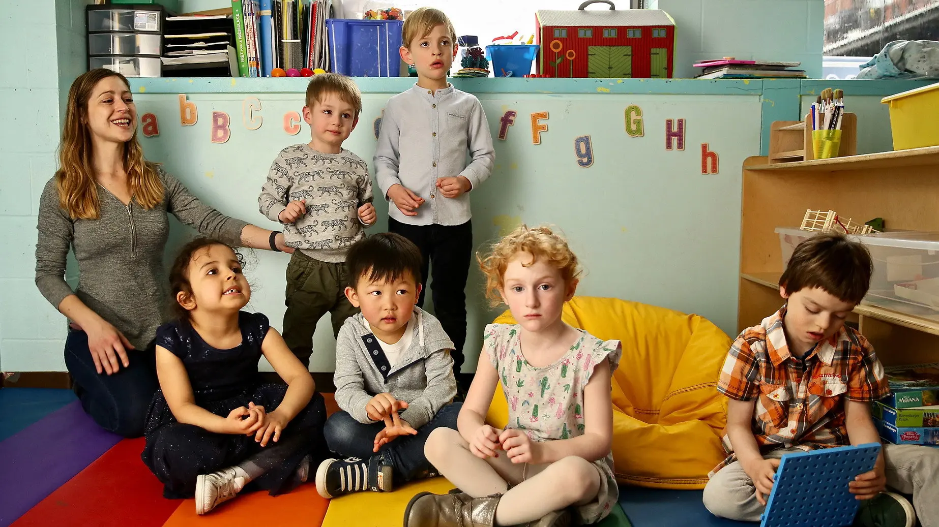 Une garderie pour tous backdrop