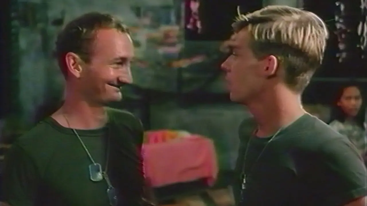 Don't Cry, It's Only Thunder backdrop