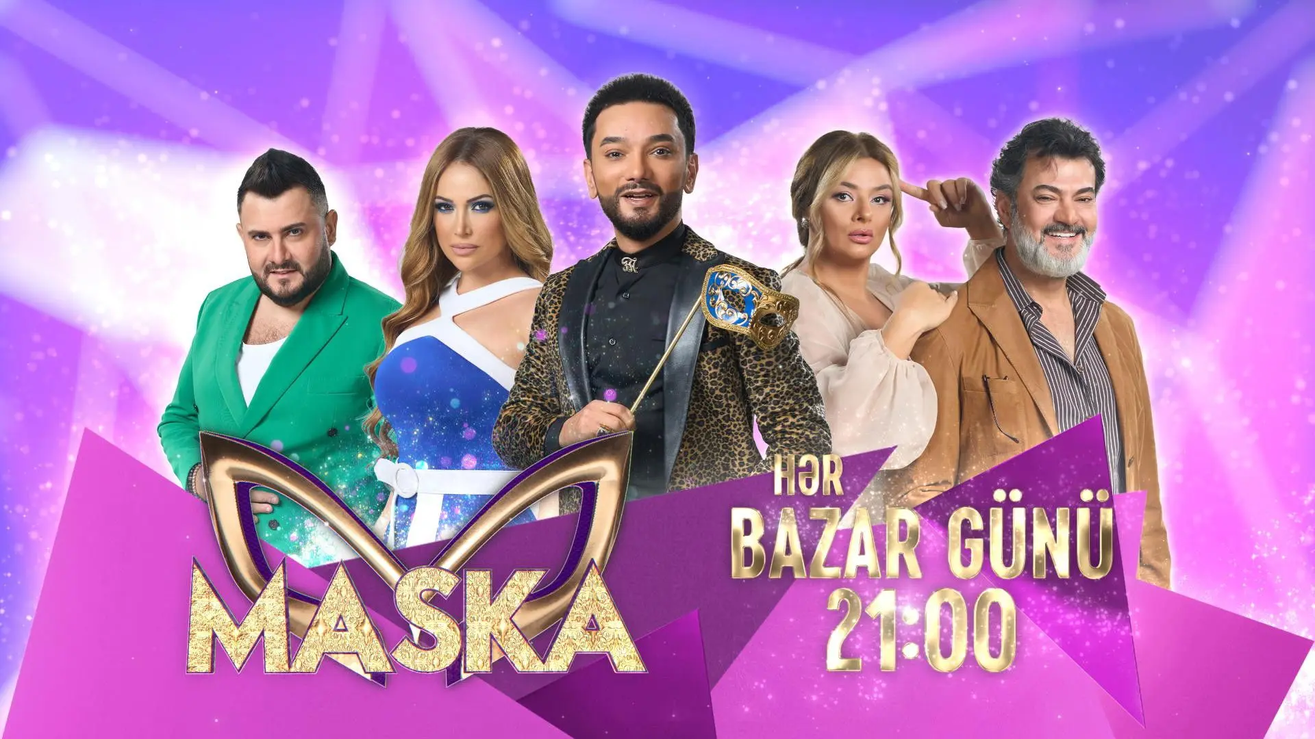 The Masked Singer Azerbaijan backdrop