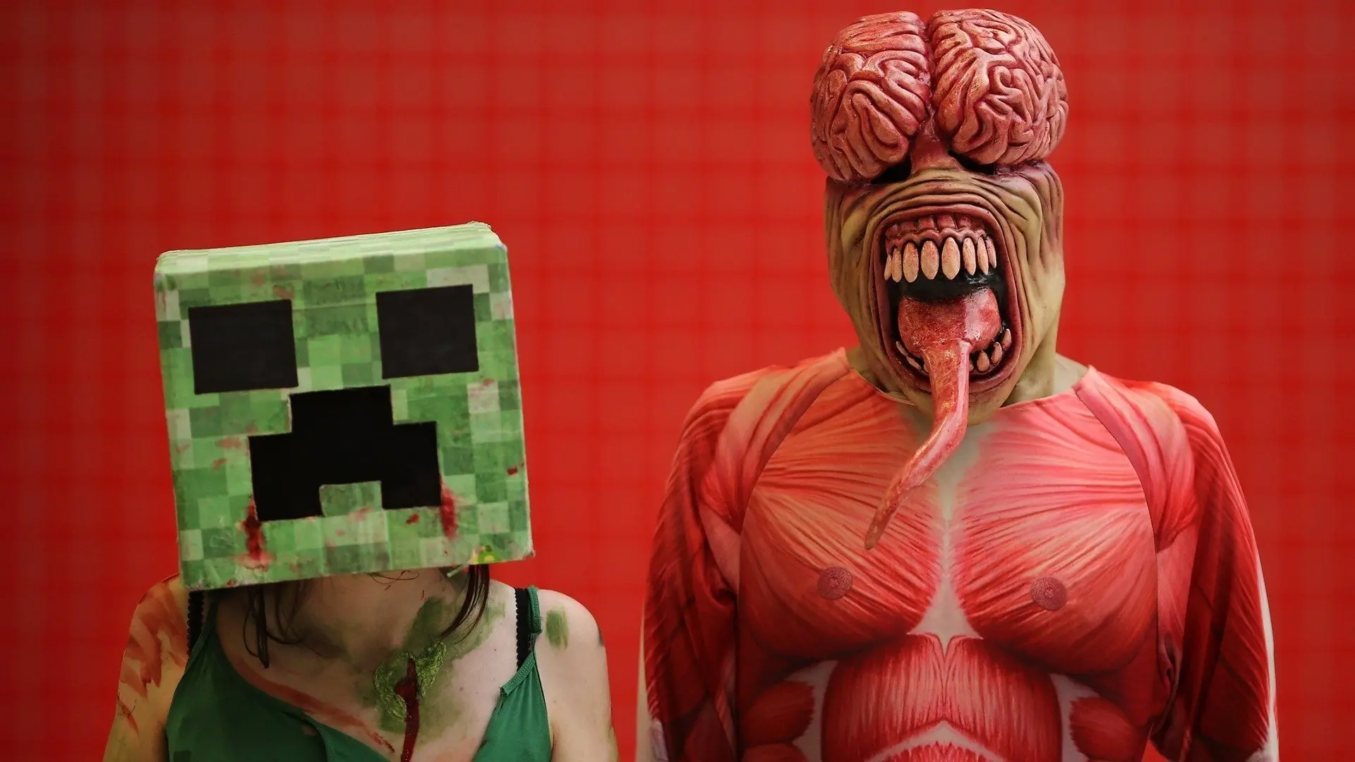 Minecraft: Through the Nether Portal backdrop