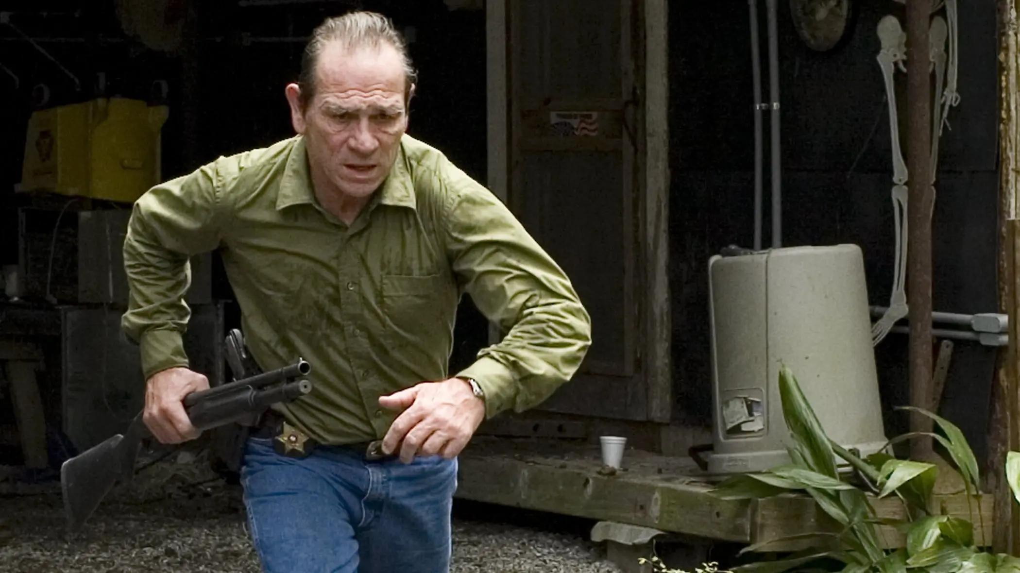 In the Electric Mist backdrop