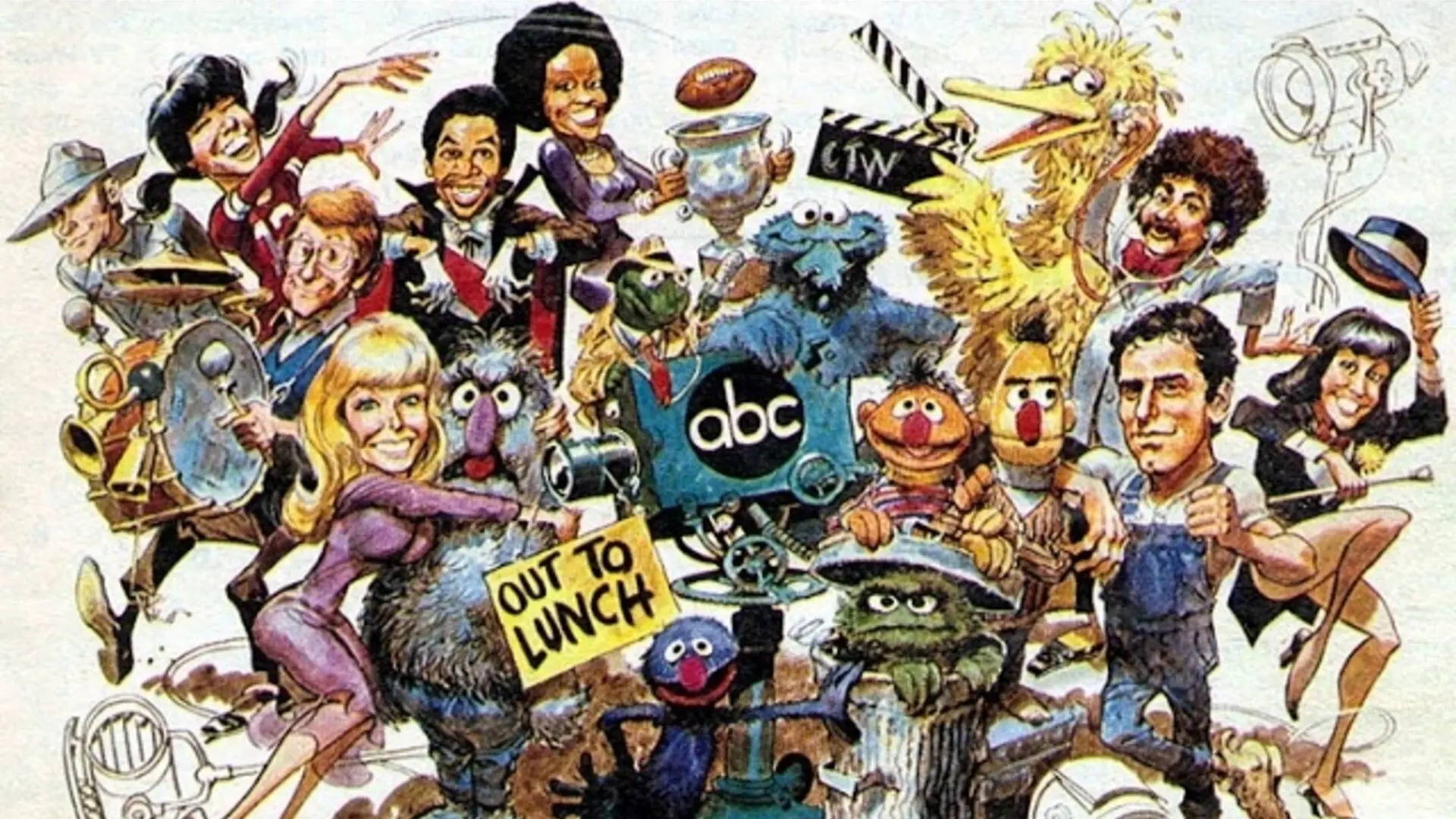 Out to Lunch backdrop