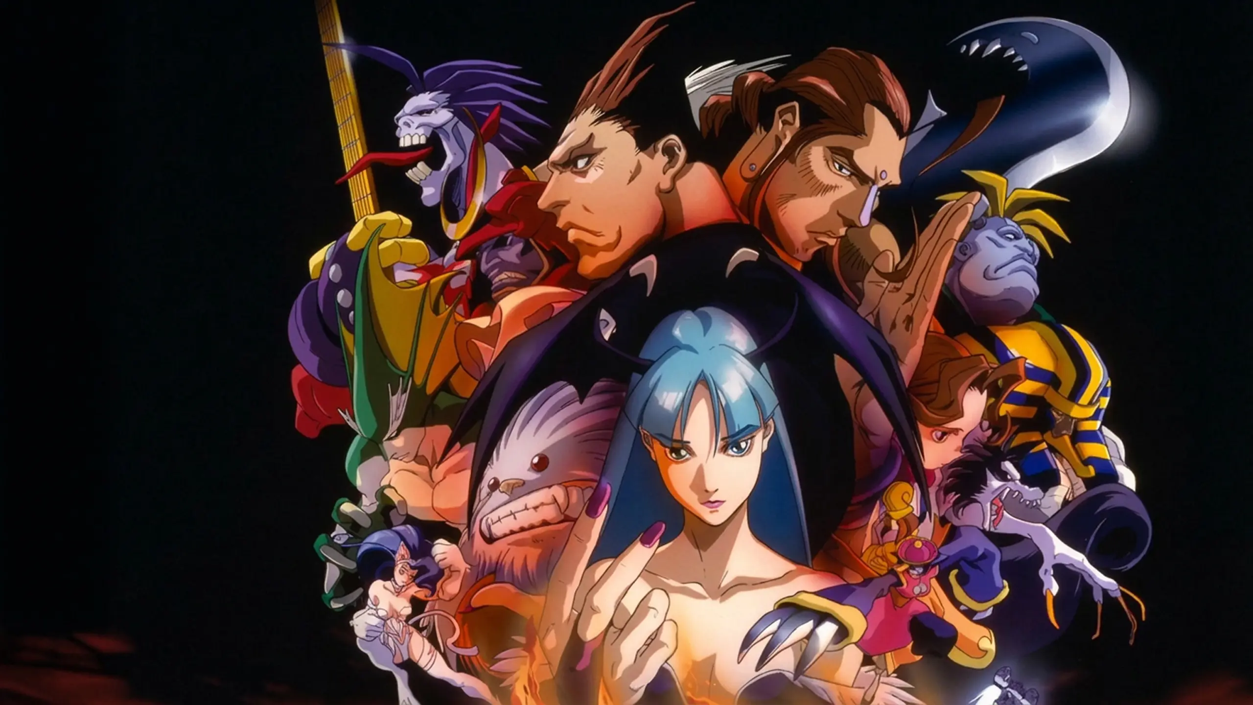 Night Warriors: Darkstalkers' Revenge backdrop