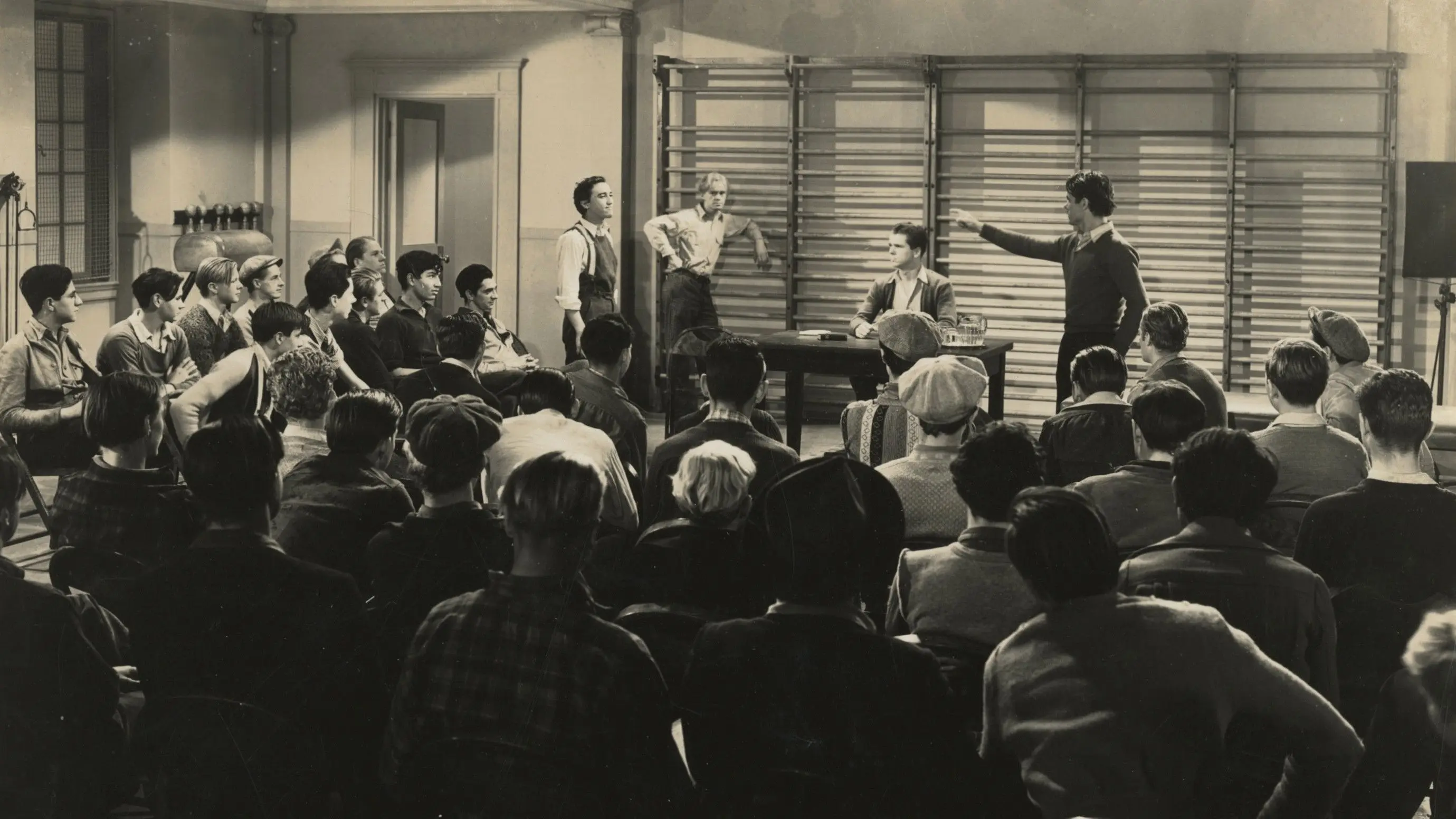 Newsboys' Home backdrop