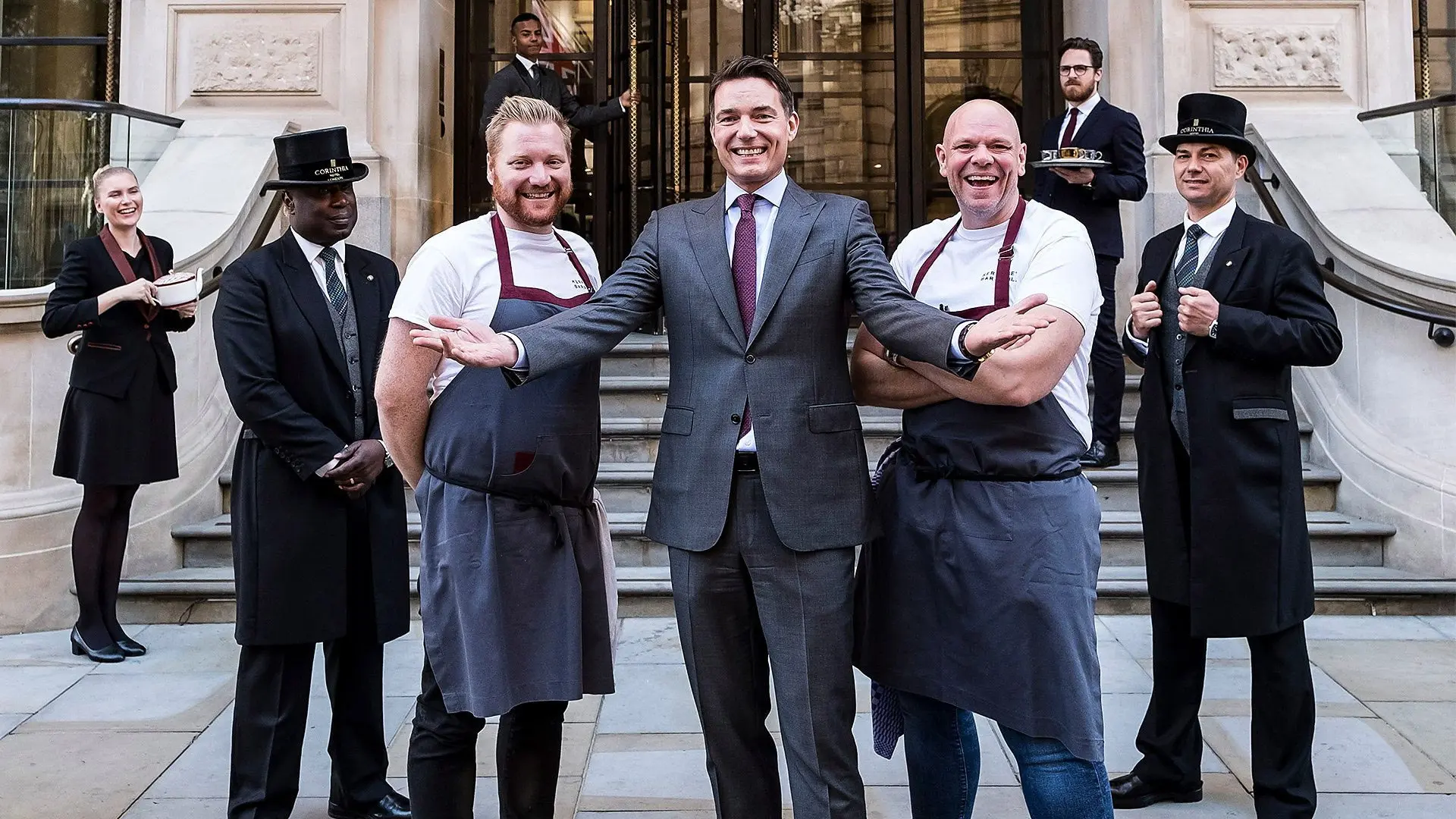 A Hotel for the Super Rich & Famous backdrop