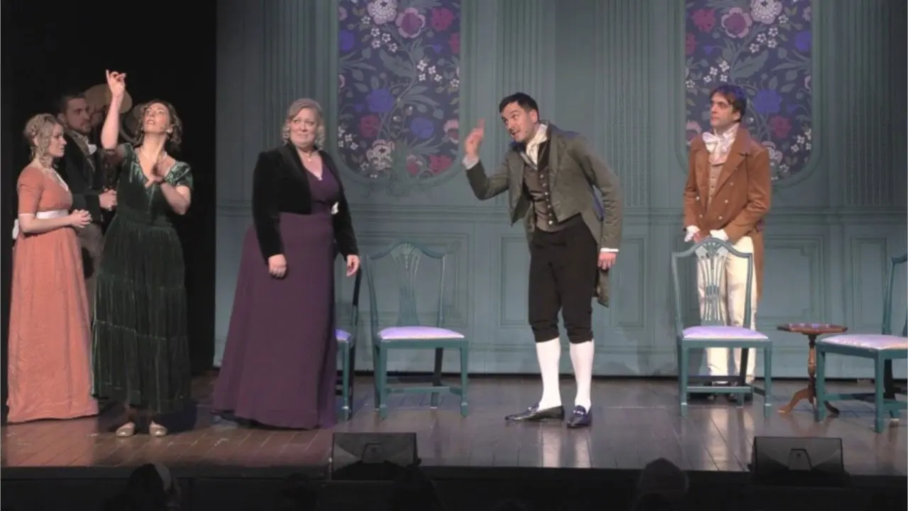 Austentatious - I Don't Think So, Sir backdrop