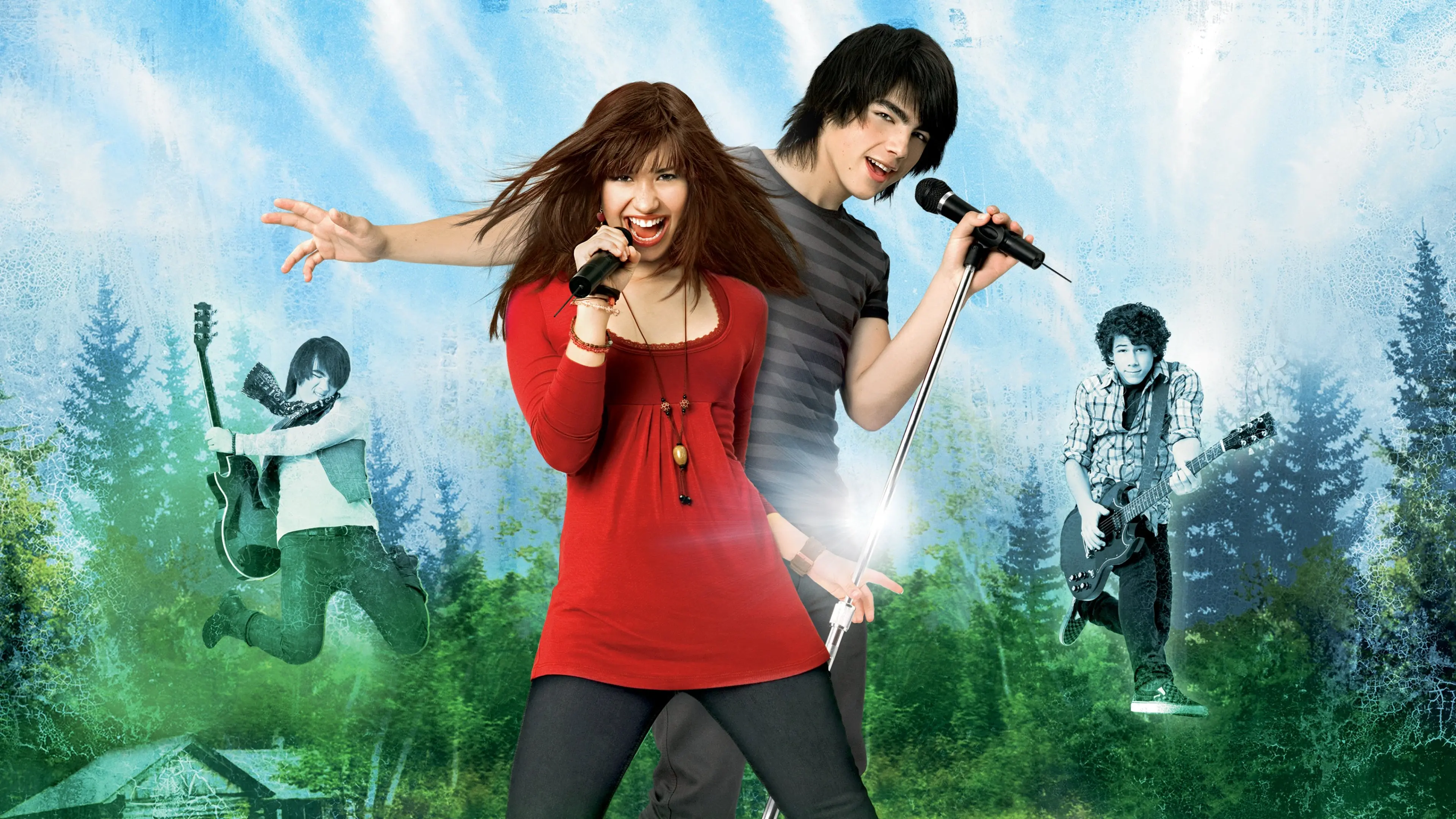 Camp Rock backdrop