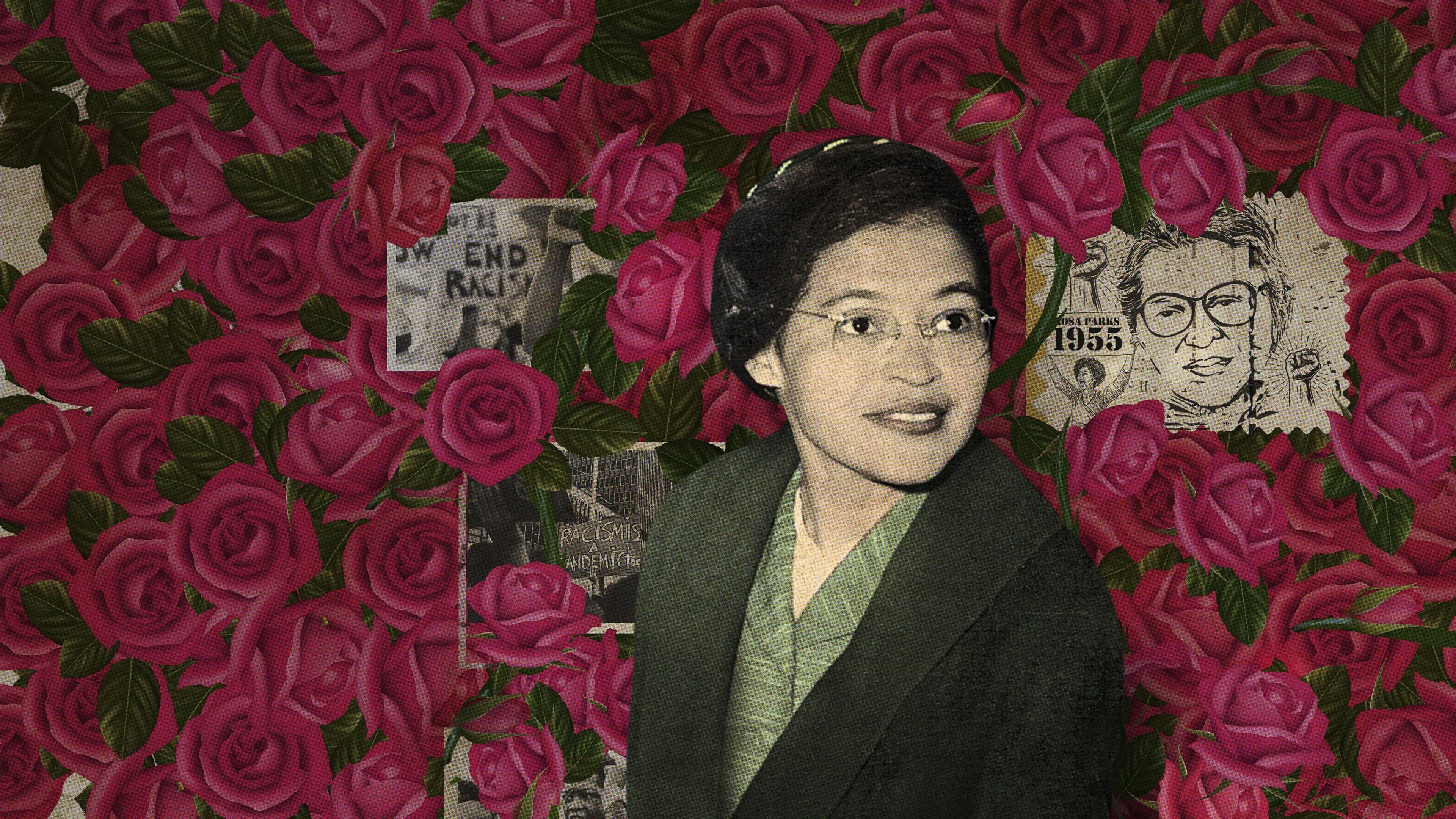 The Rebellious Life of Mrs. Rosa Parks backdrop