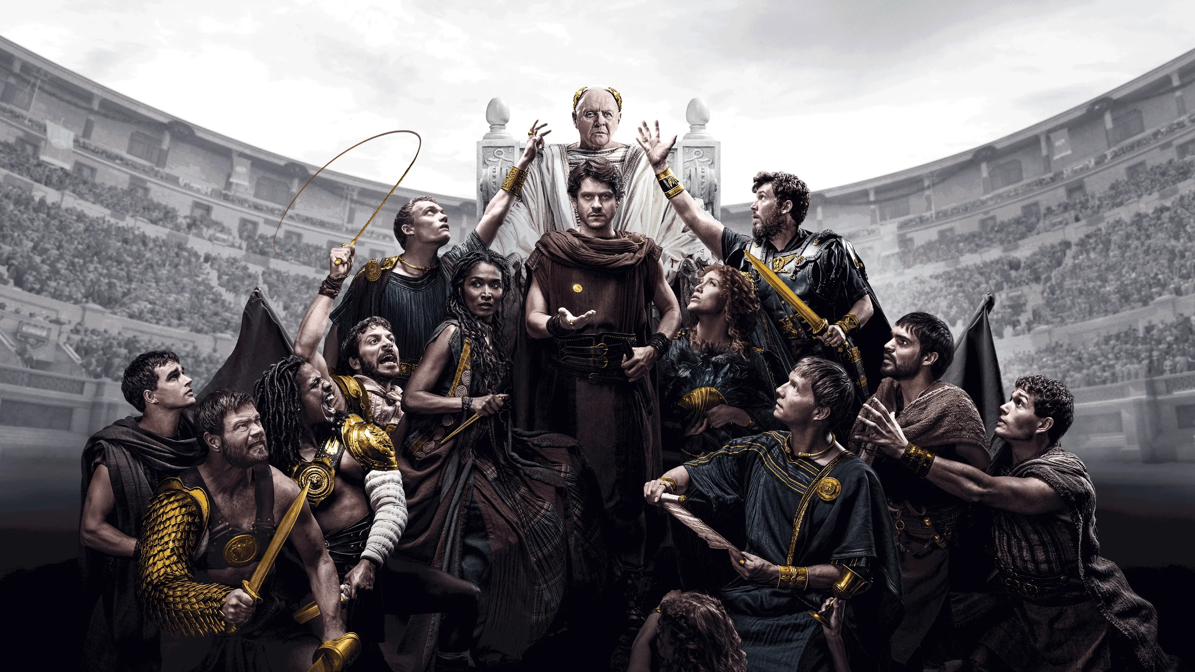 Those About to Die backdrop