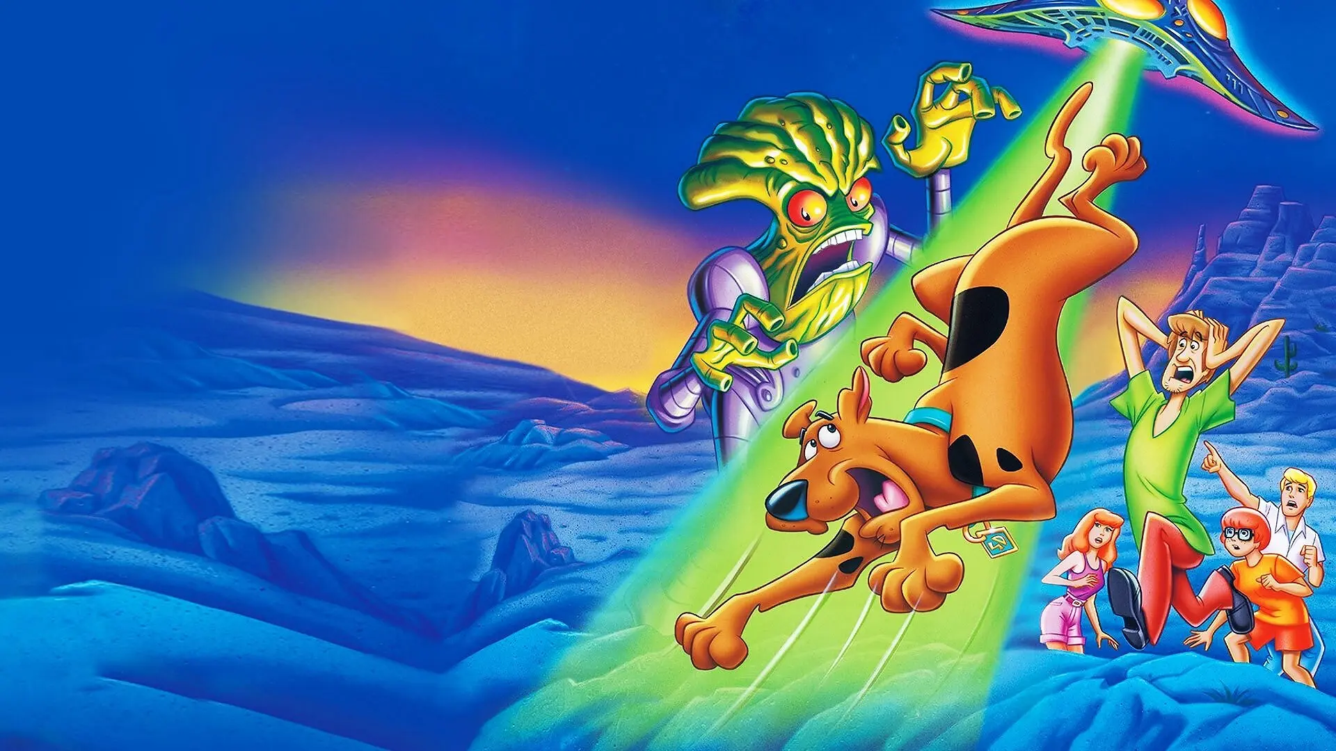 Scooby-Doo and the Alien Invaders backdrop