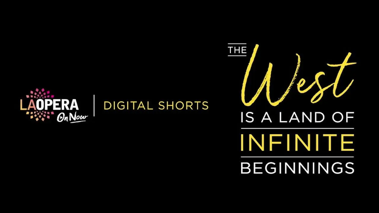 The West is a Land of Infinite Beginnings backdrop