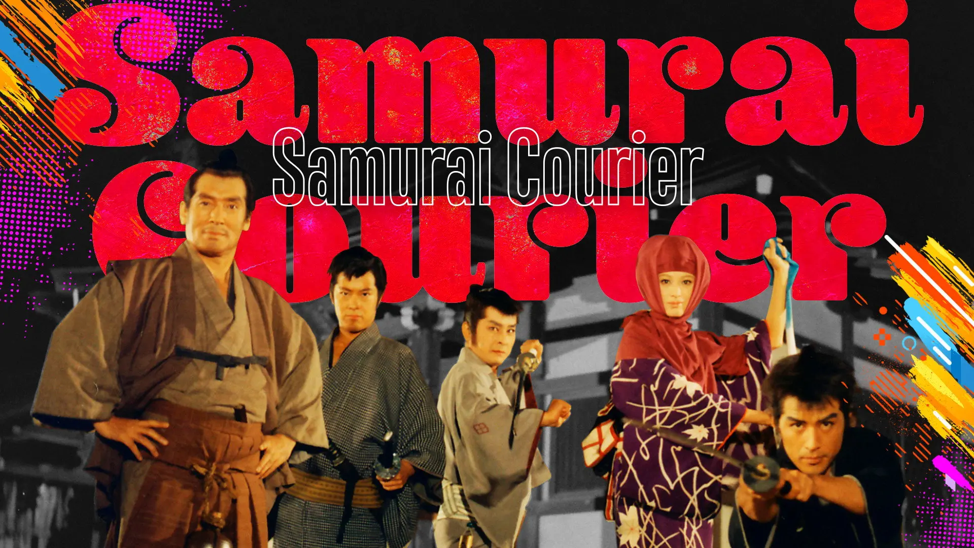 Samurai Courier backdrop