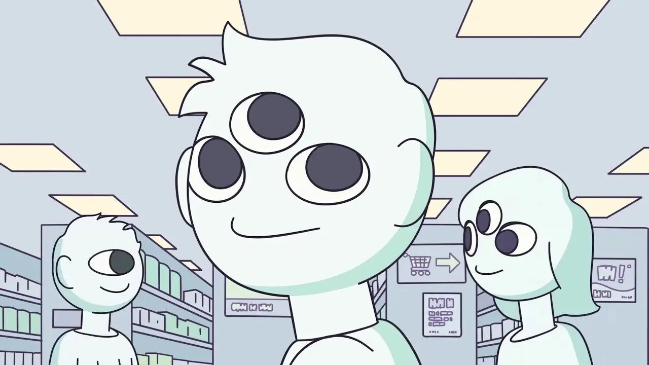 A World Without... backdrop