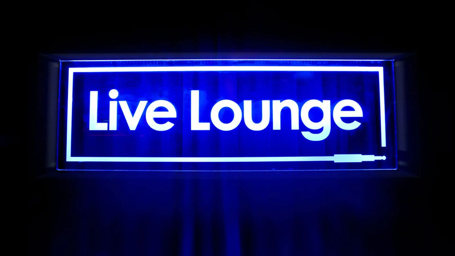 BBC Radio 1's Live Lounge backdrop