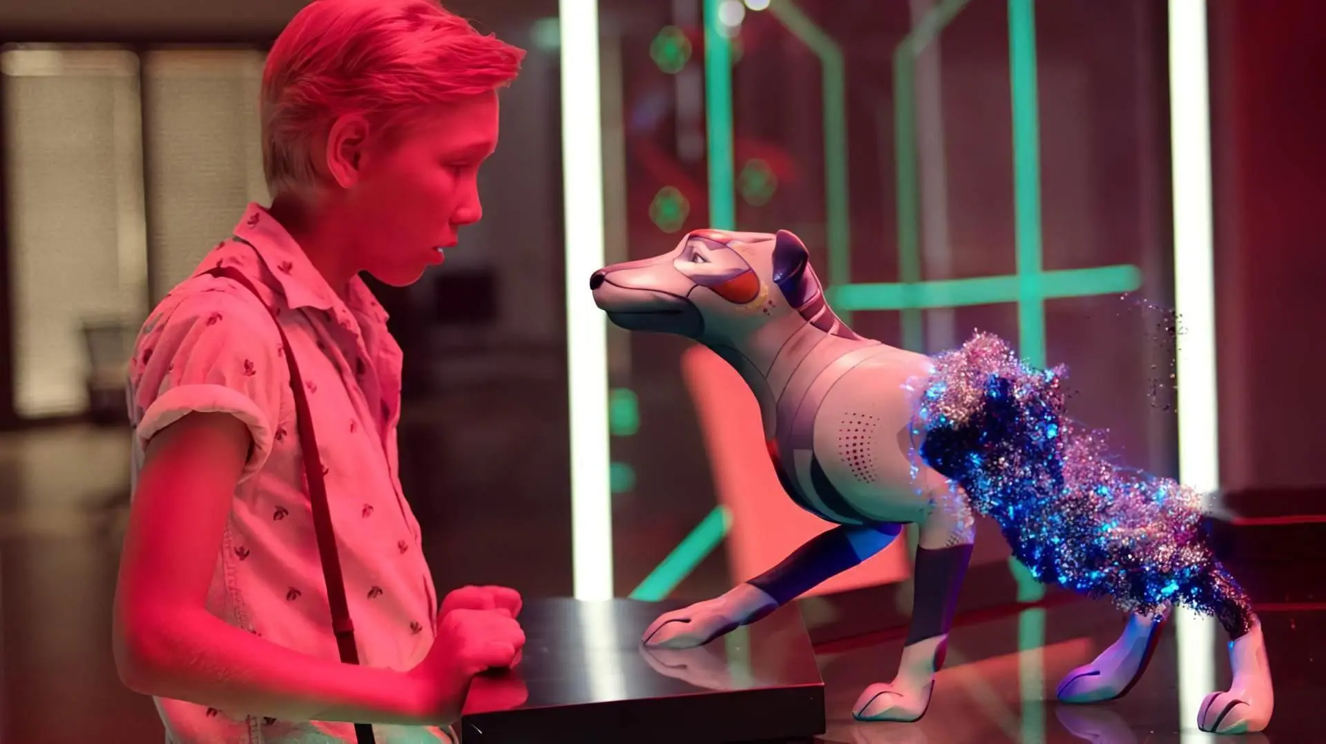 Foxter and Max backdrop