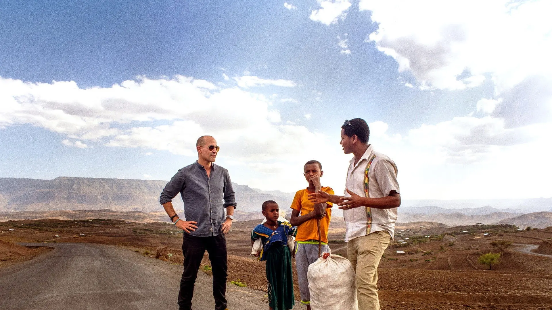 David Rocco's Dolce Africa backdrop