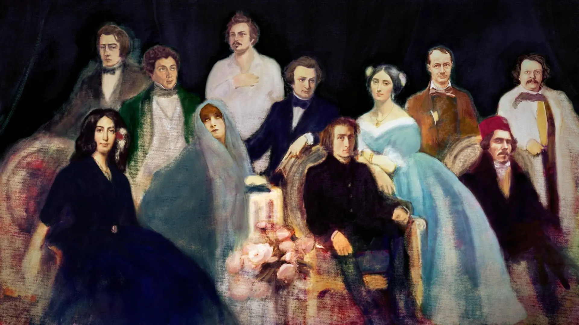 The Legends of Paris: A Tale of the 19th Century Artistic Scene backdrop