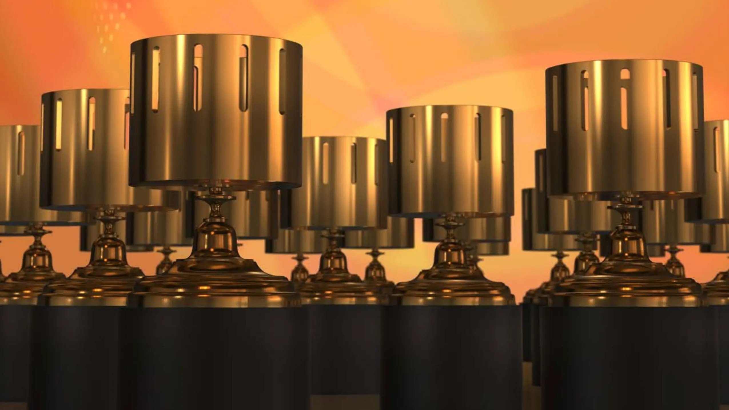 The Annie Awards backdrop