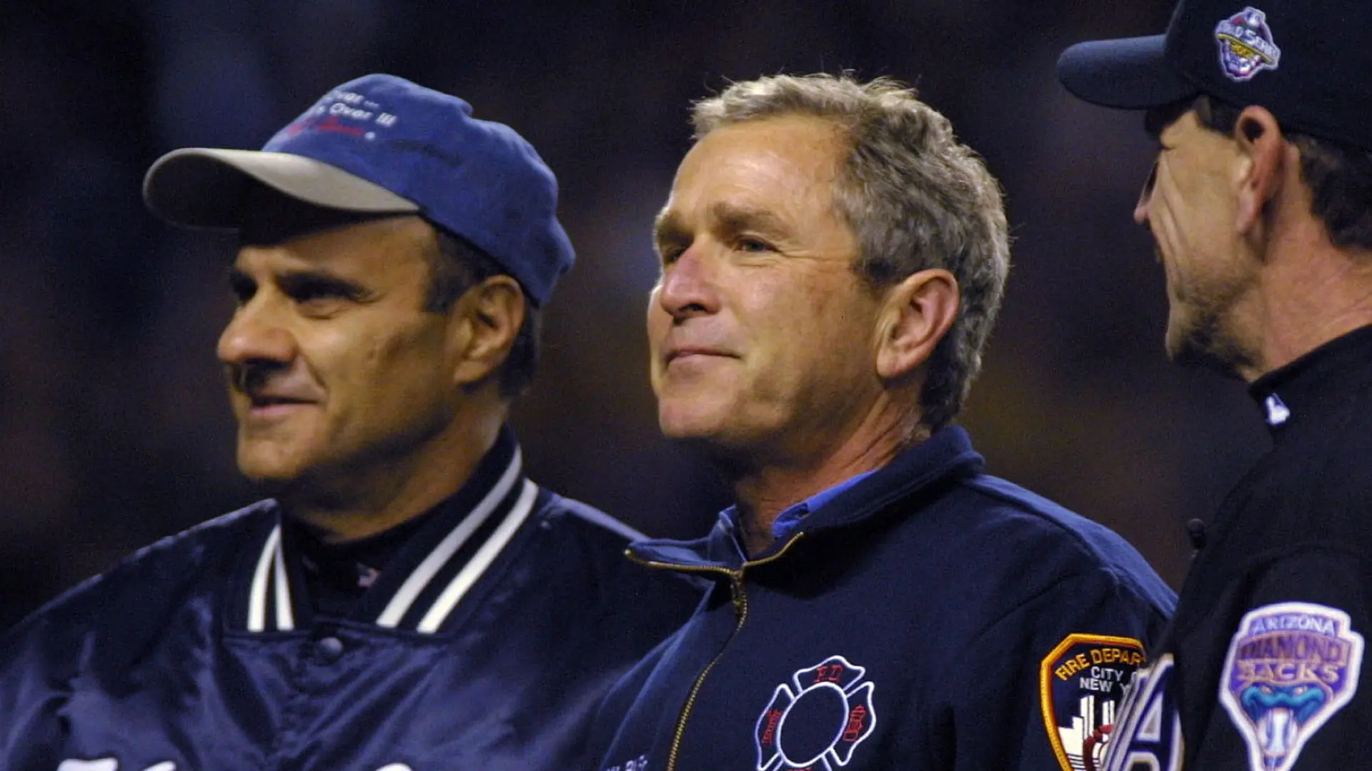 Nine Innings from Ground Zero backdrop