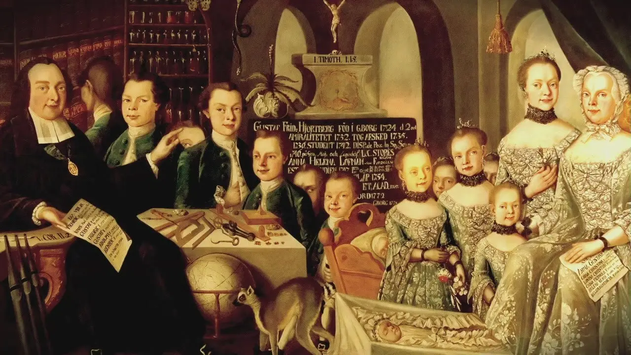 Those Half Hidden backdrop