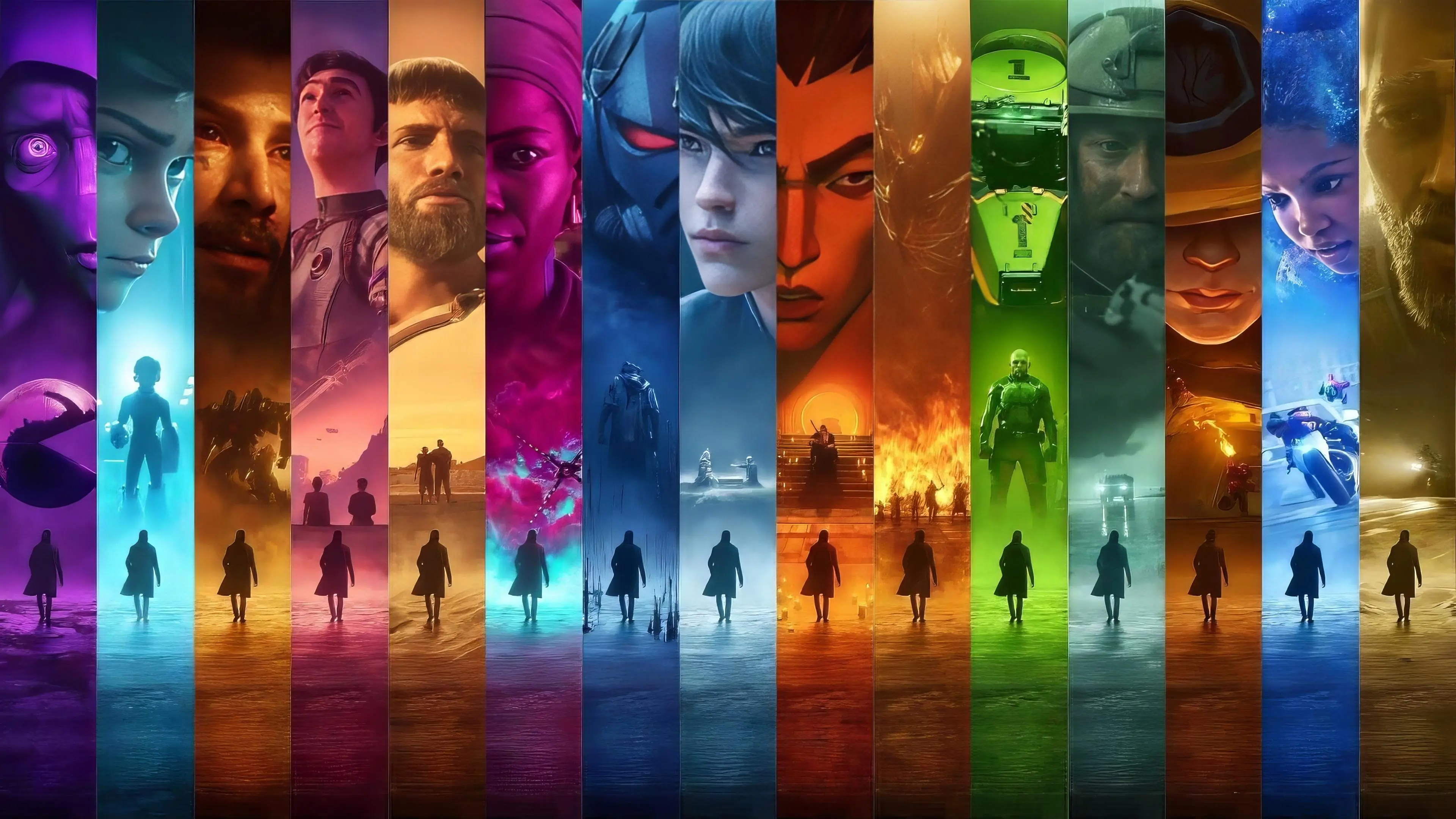 Secret Level backdrop